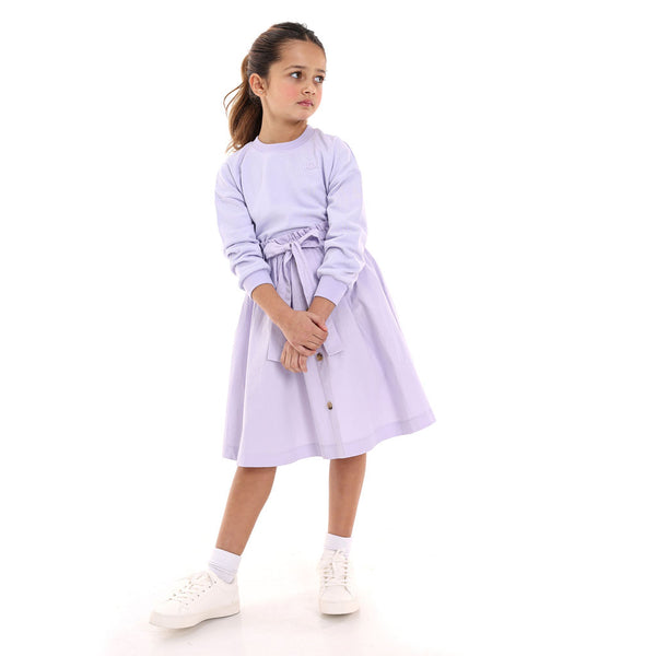 限定割引❗️スティナ　pull-on skirt / lavender stina / pull-on skirt / lavender