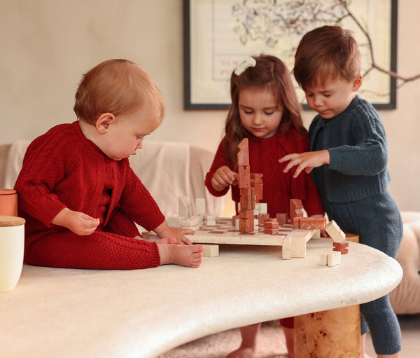 CABLE CARDIGAN AND OVERALL - Pompomme-shop