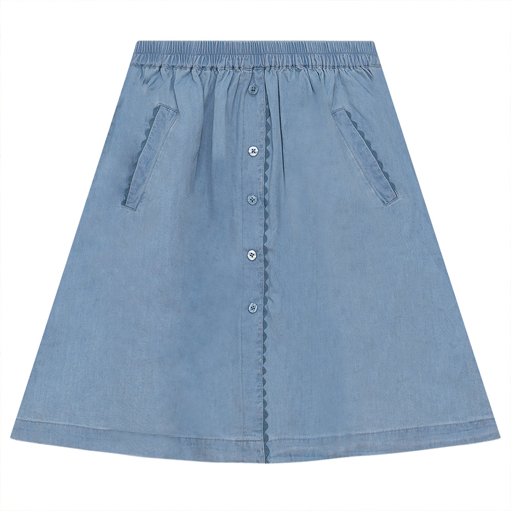 RIK RAK DENIM SKIRT