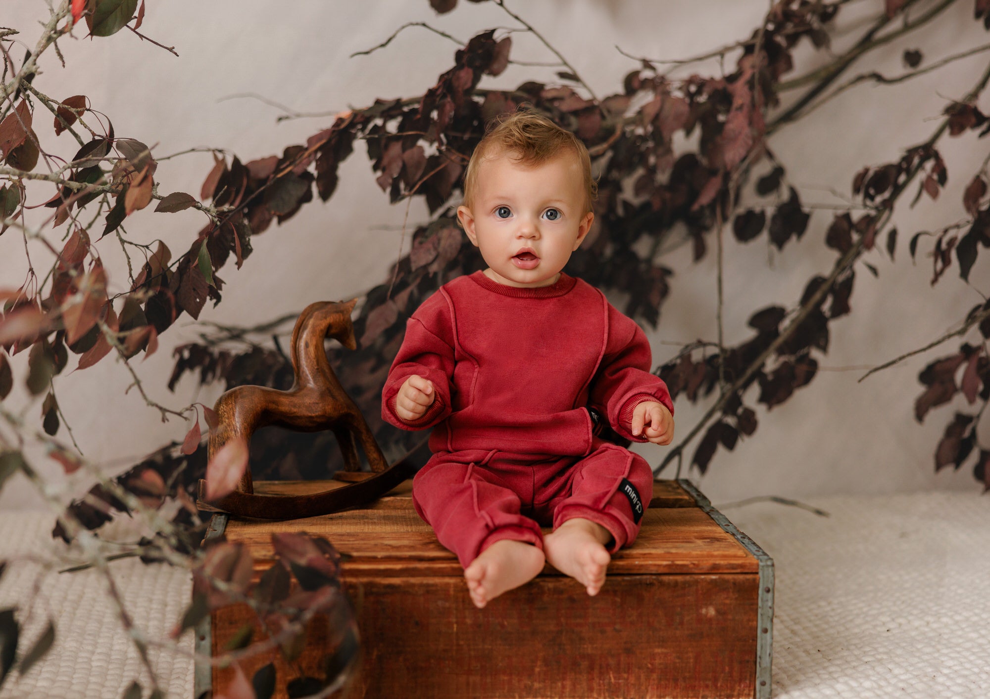WASHED SWEATSHIRT SET