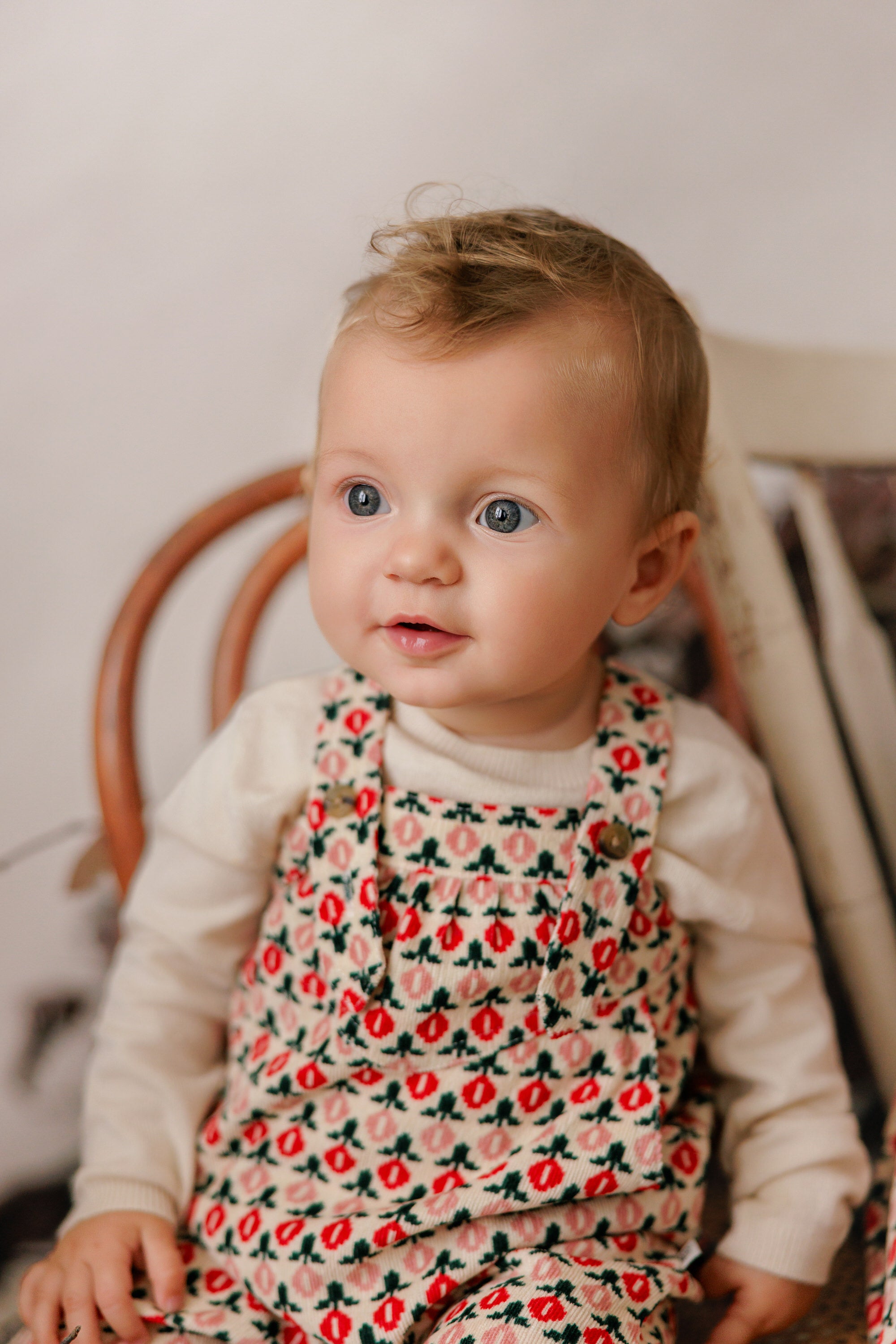 PRINTED CORD ROMPER