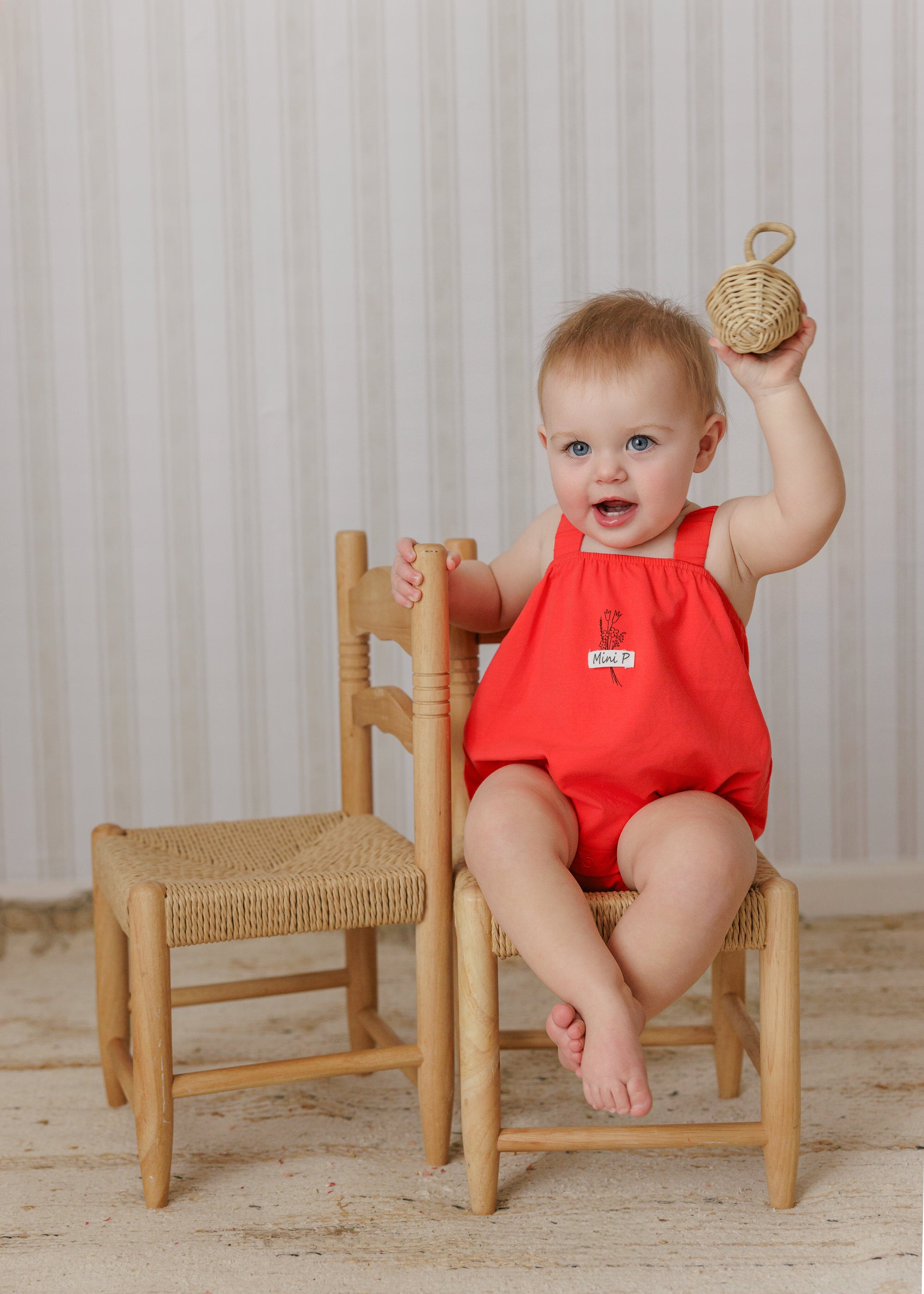 MINI P TAB BG ROMPER