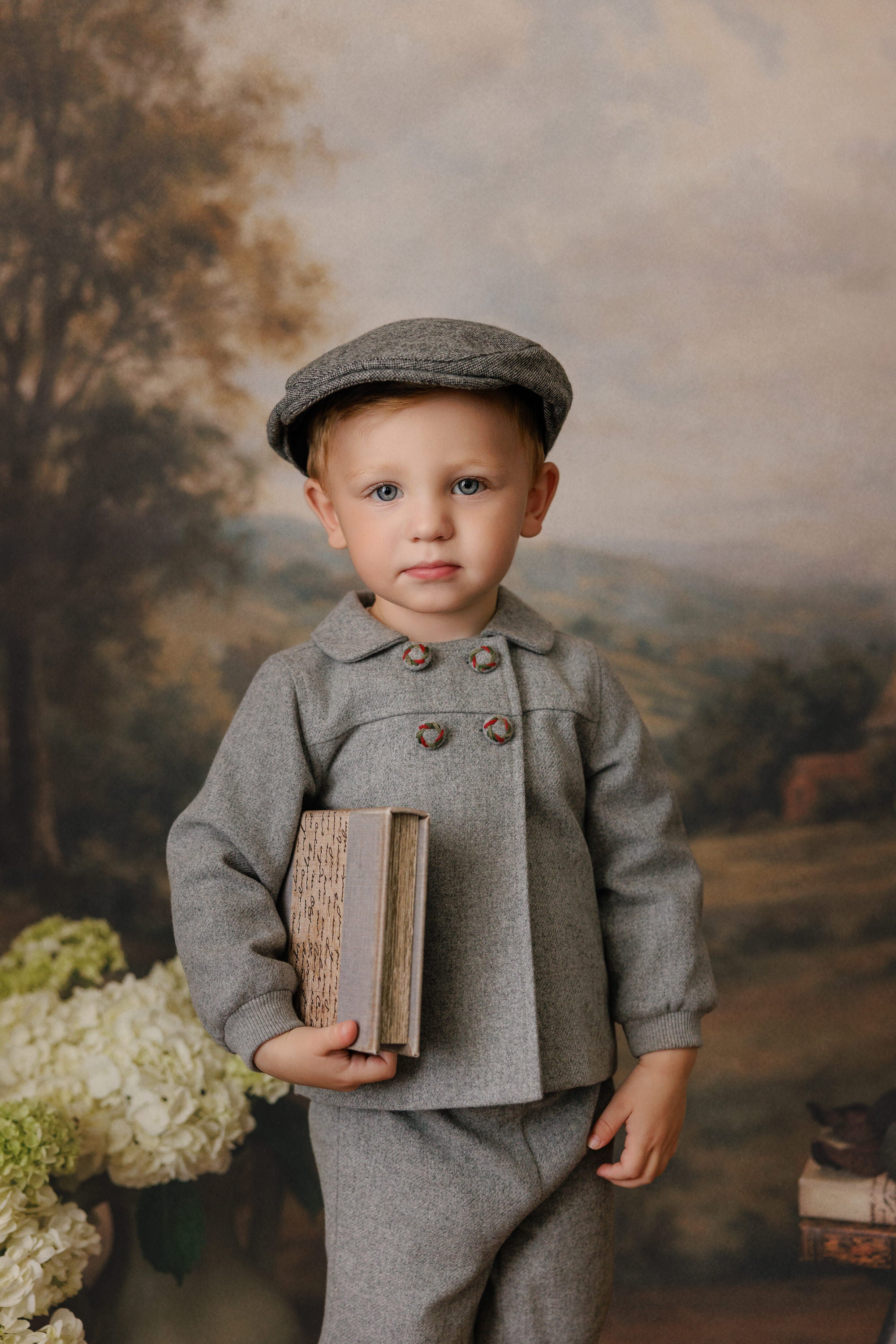 WOOL BUTTON DETAIL SET