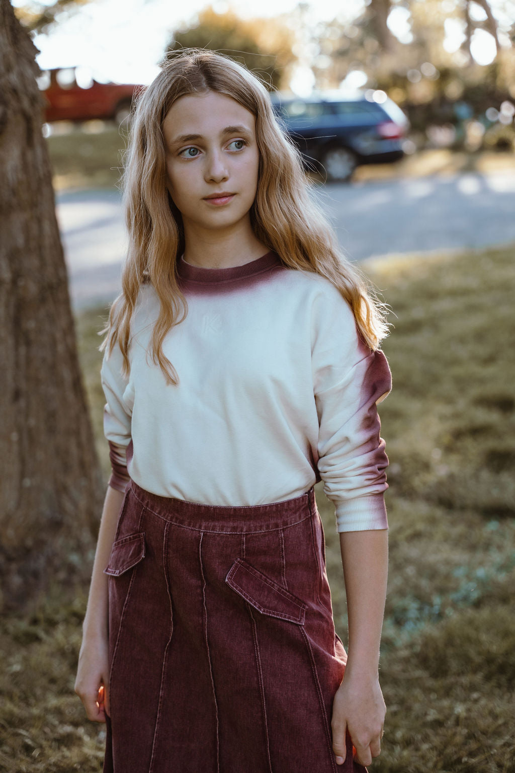FADE EFFECT SWEATSHIRT