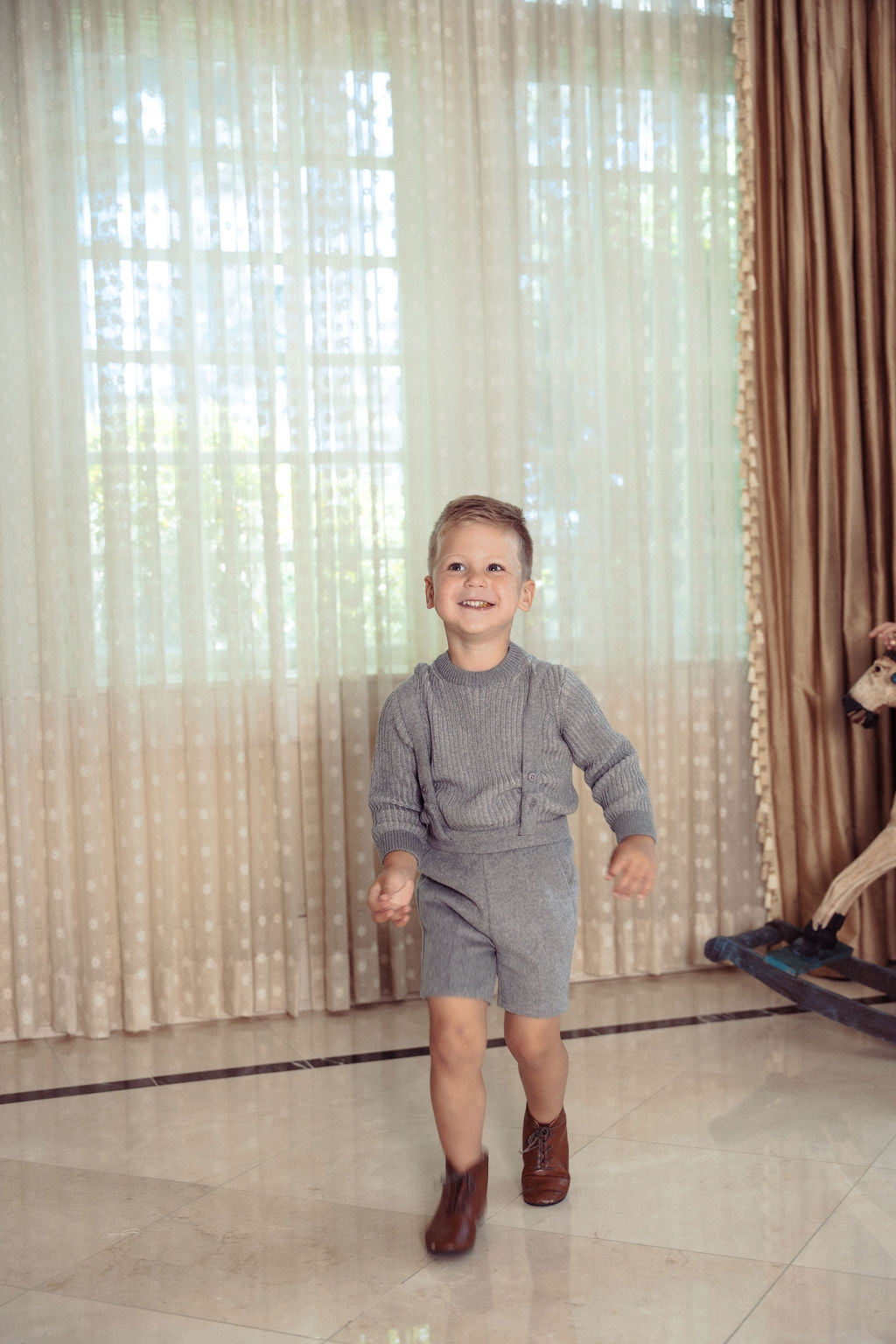 WOOL BERMUDAS