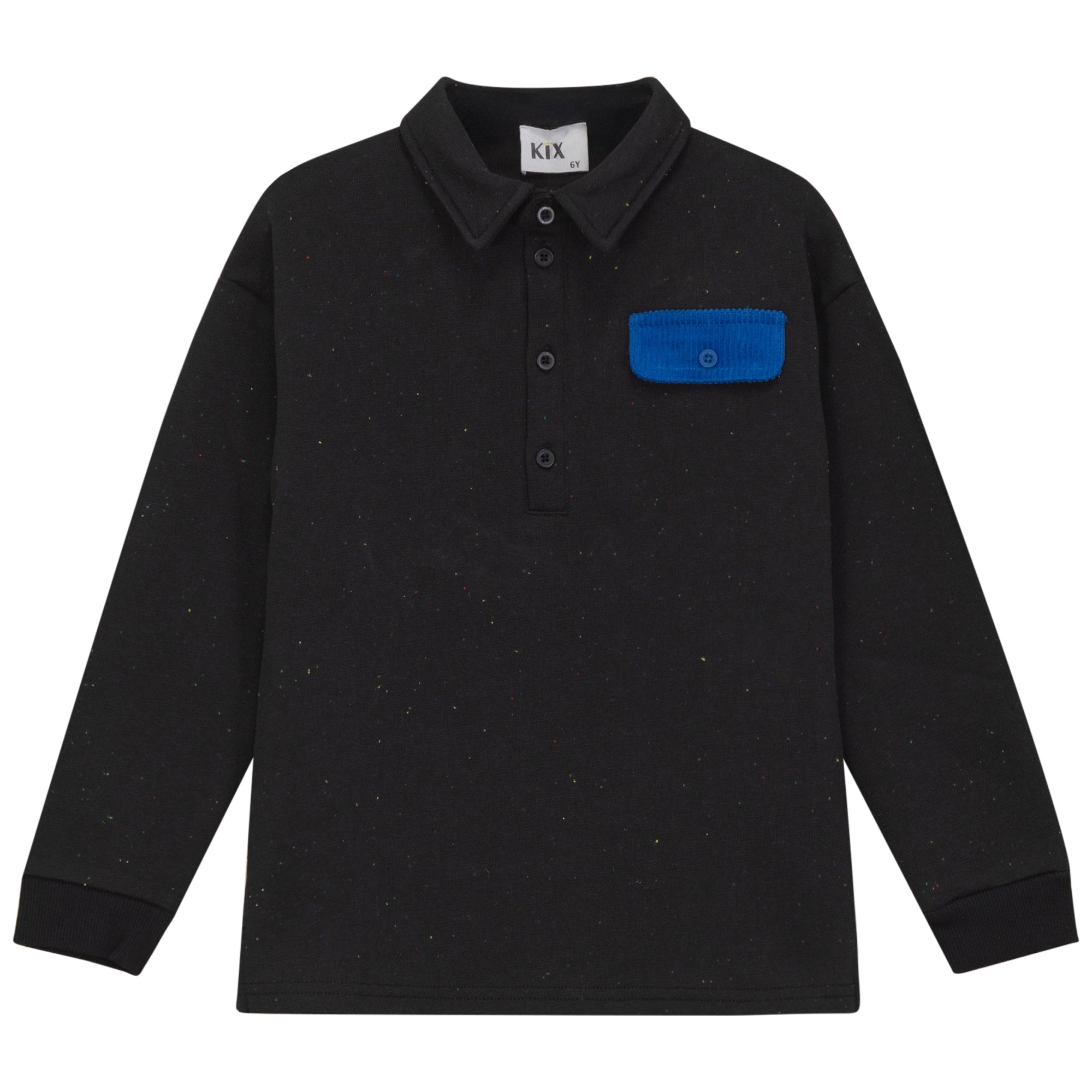 CORDUROY POCKET FLAP POLO