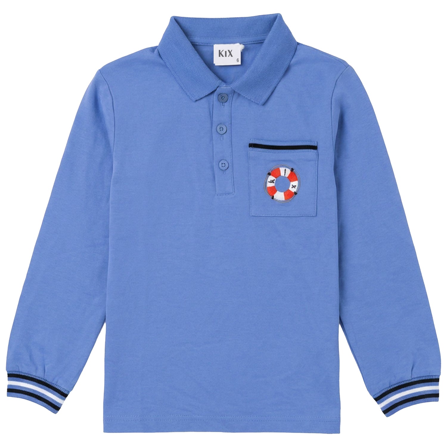NAUTICAL LOGO LS POLO