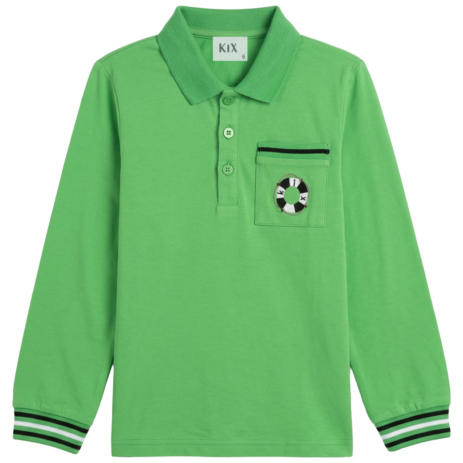 NAUTICAL LOGO LS POLO