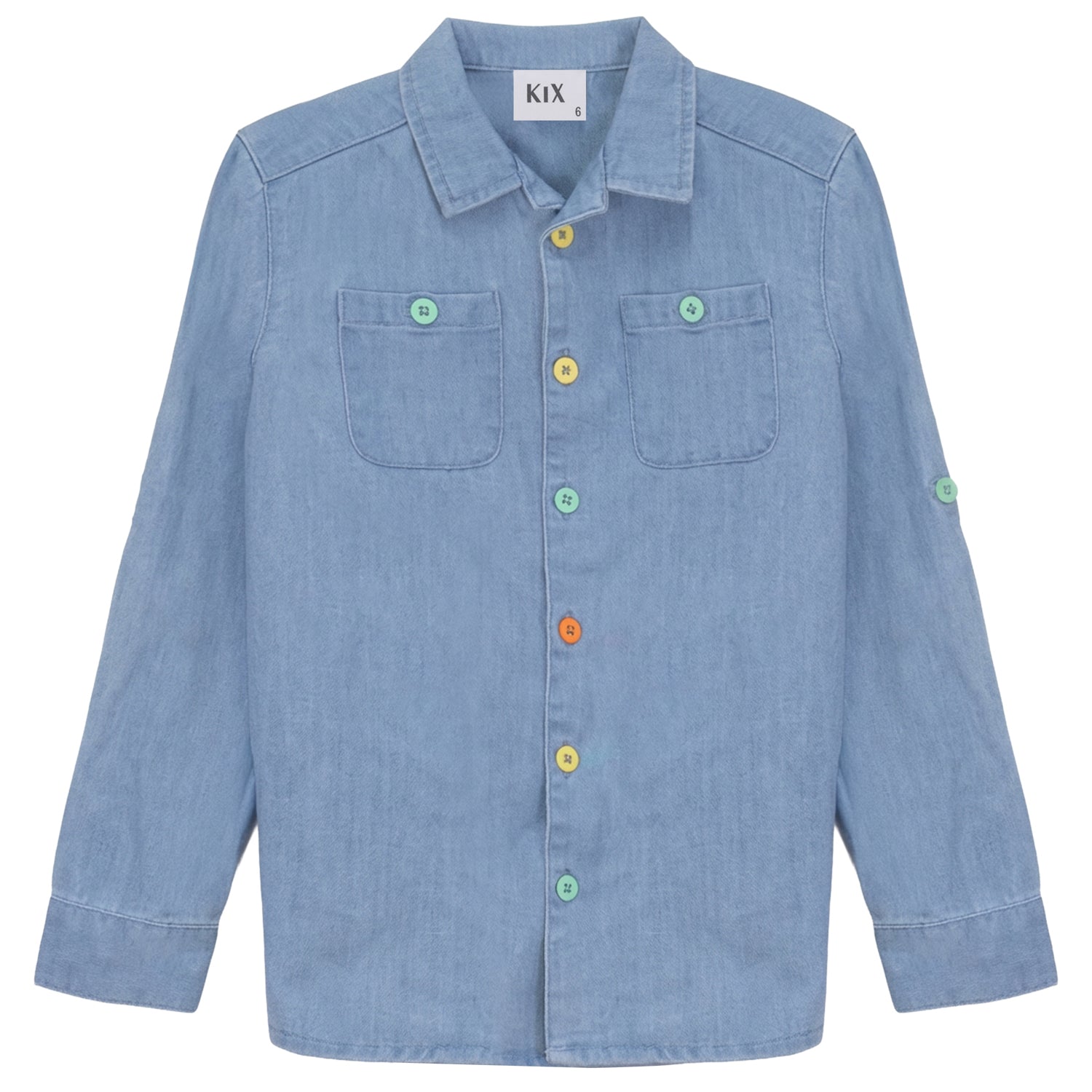 DENIM LS SHIRT