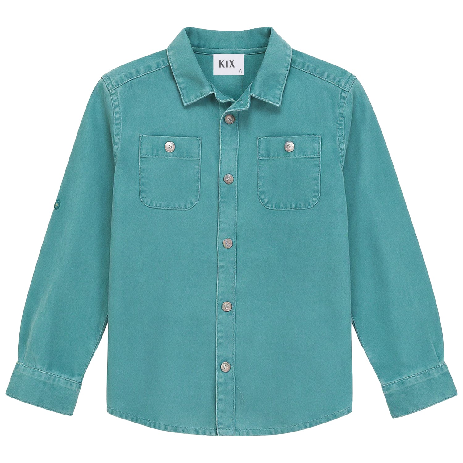 DENIM LS SHIRT