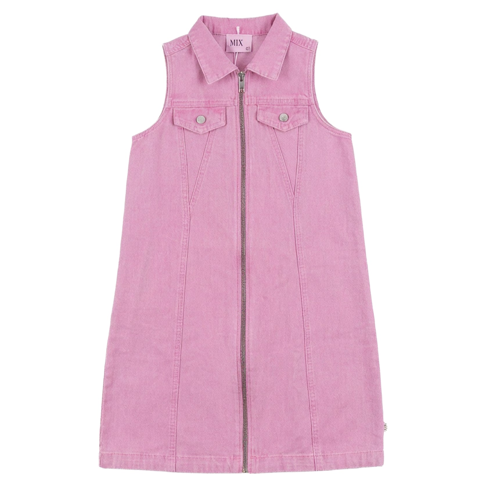 PINK DENIM JUMPER