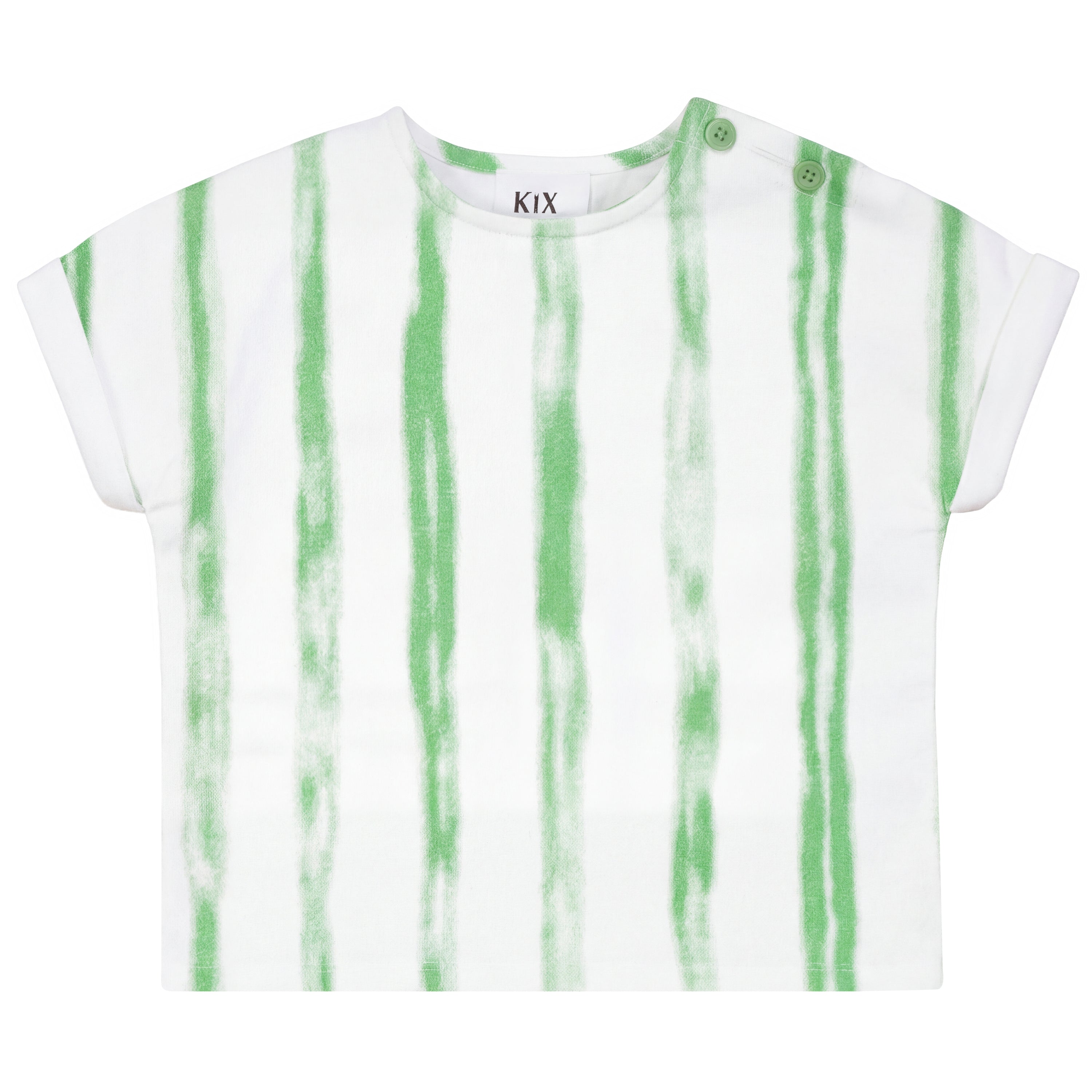 STRIPED DENIM TODDLER SHIRT