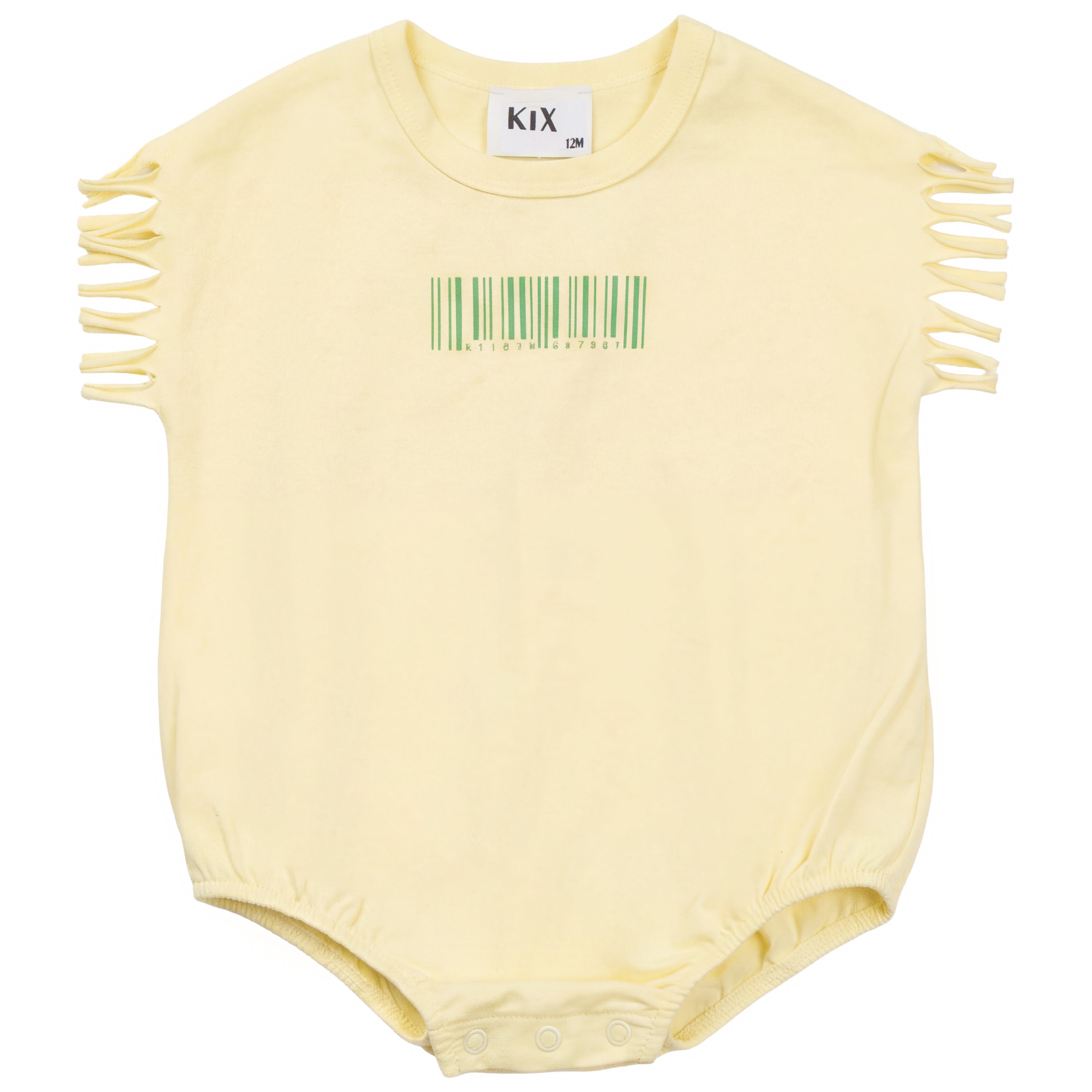 BARCODE PRINT ROMPER