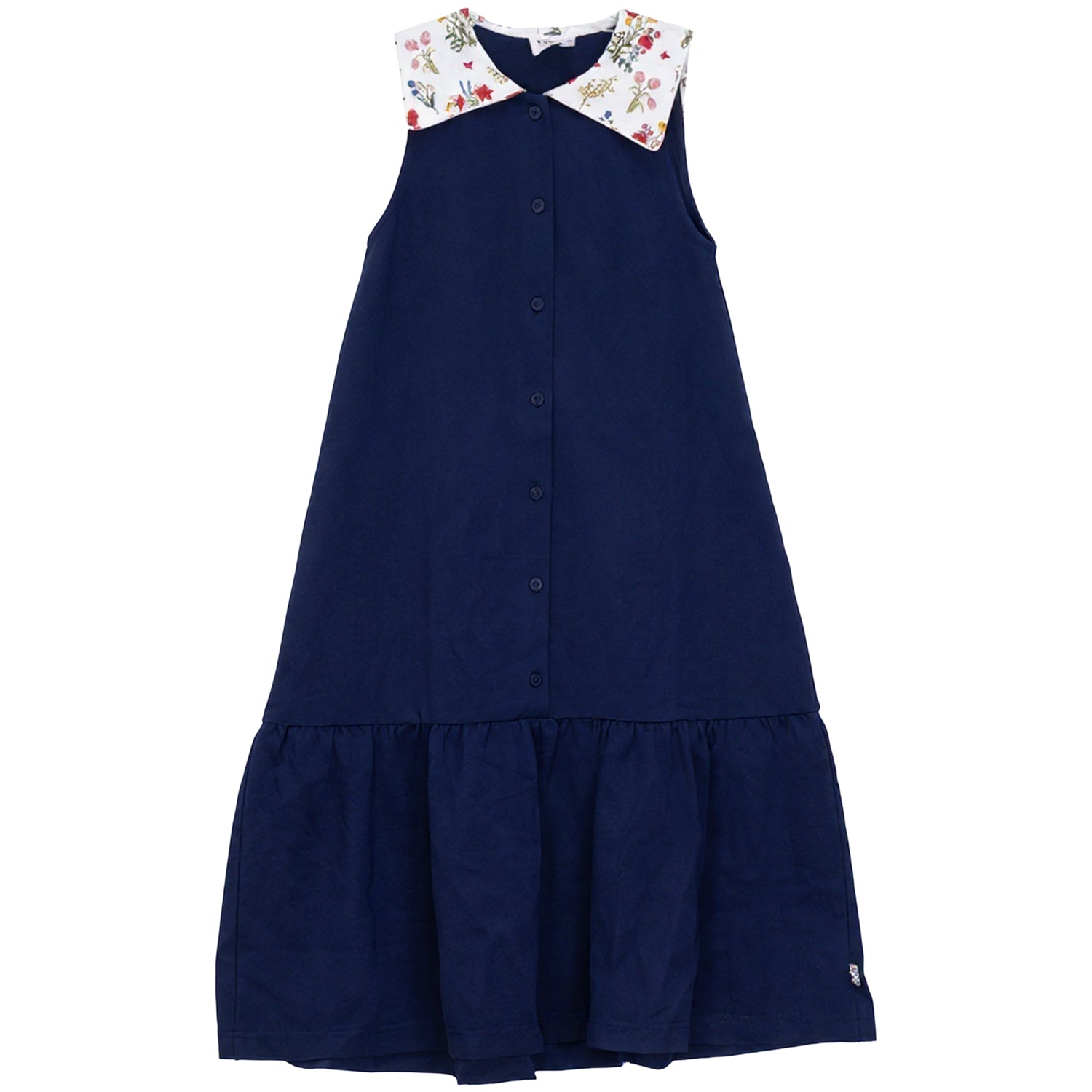 SAILOR COLLAR MAXI DRESS
