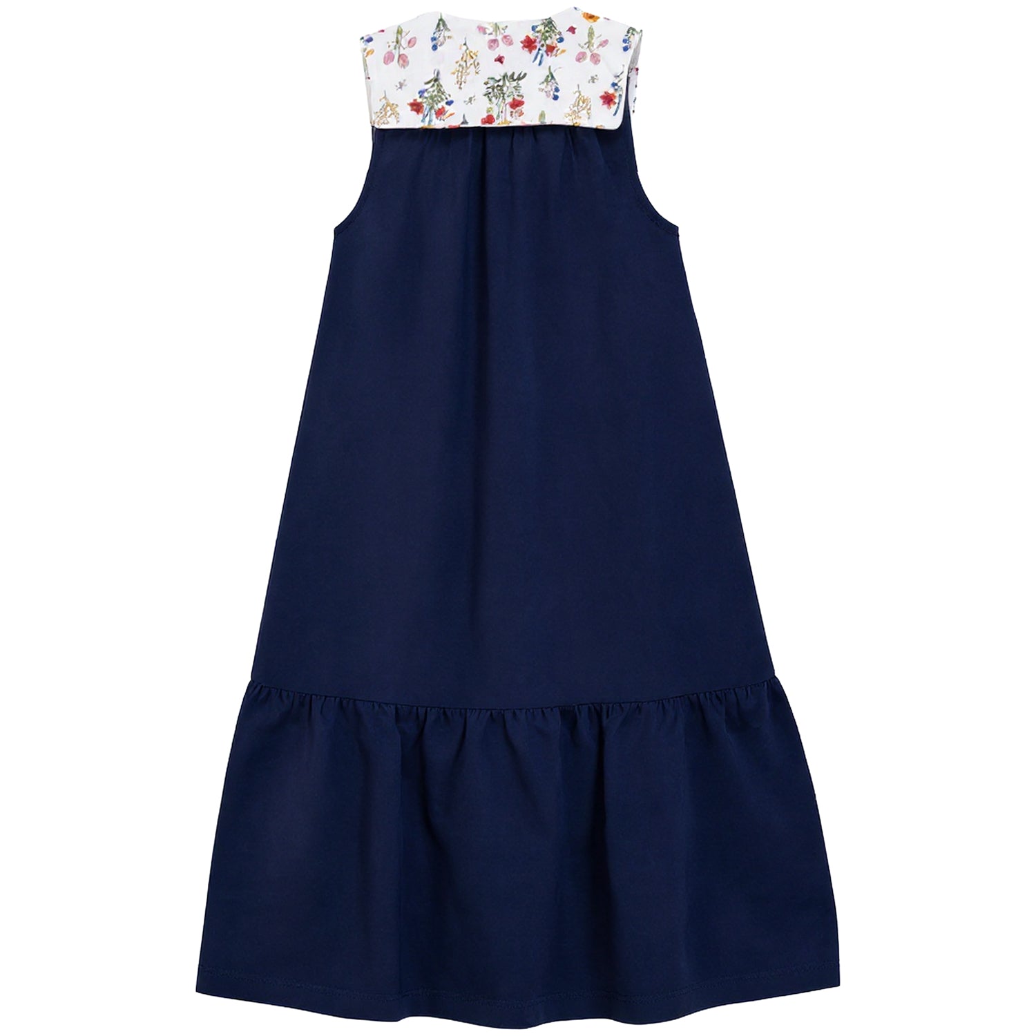 SAILOR COLLAR MAXI DRESS