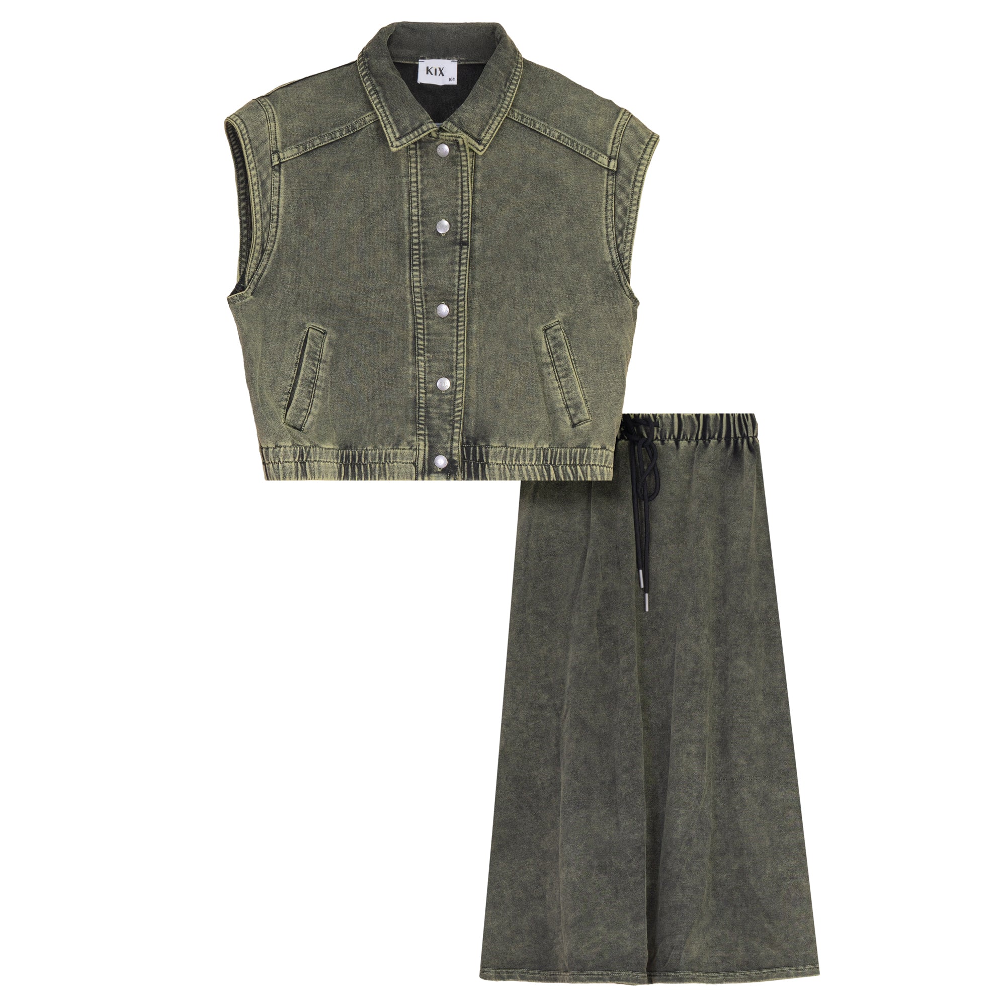 WASHED DENIM SET