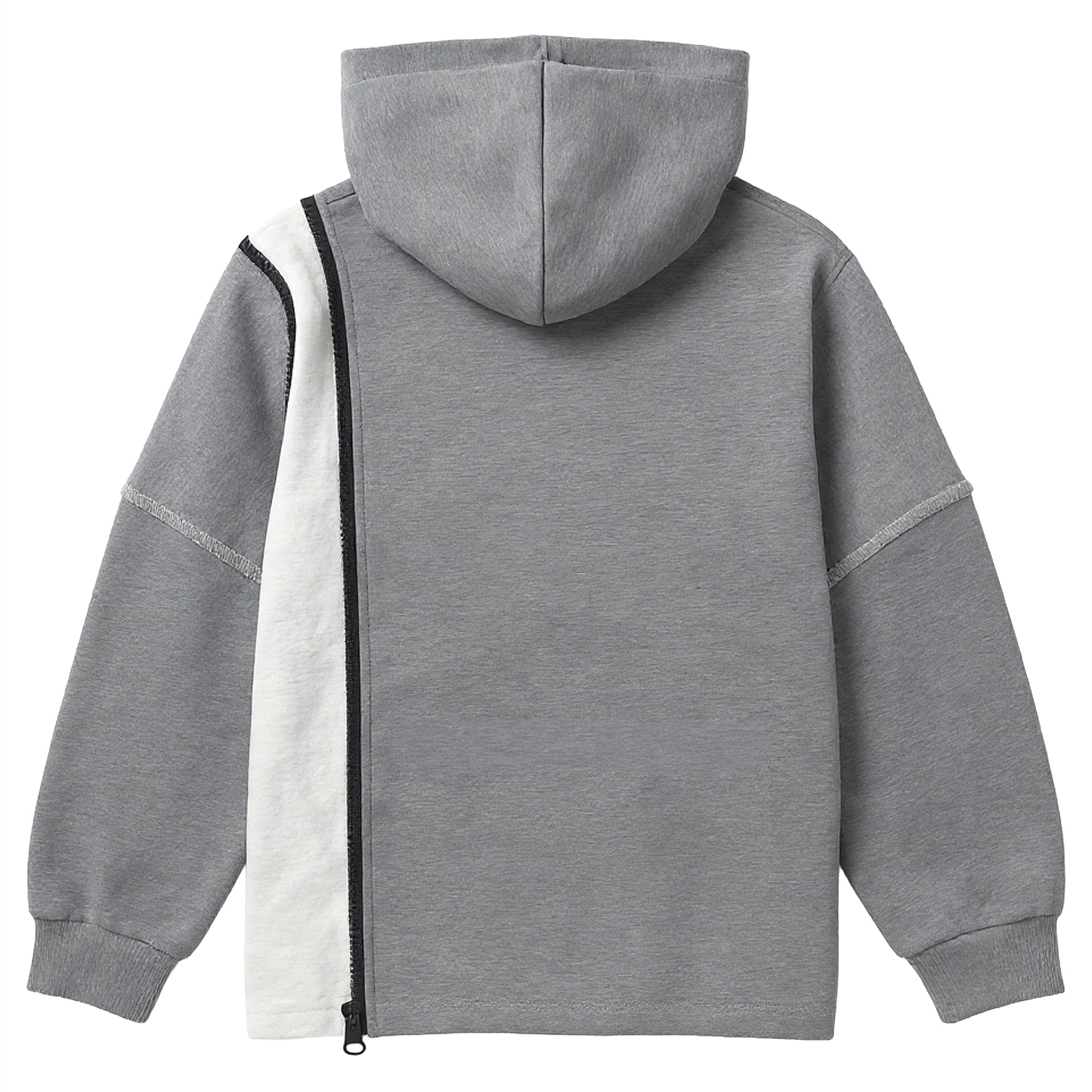 OPEN ZIPPER SWEATSHIRT