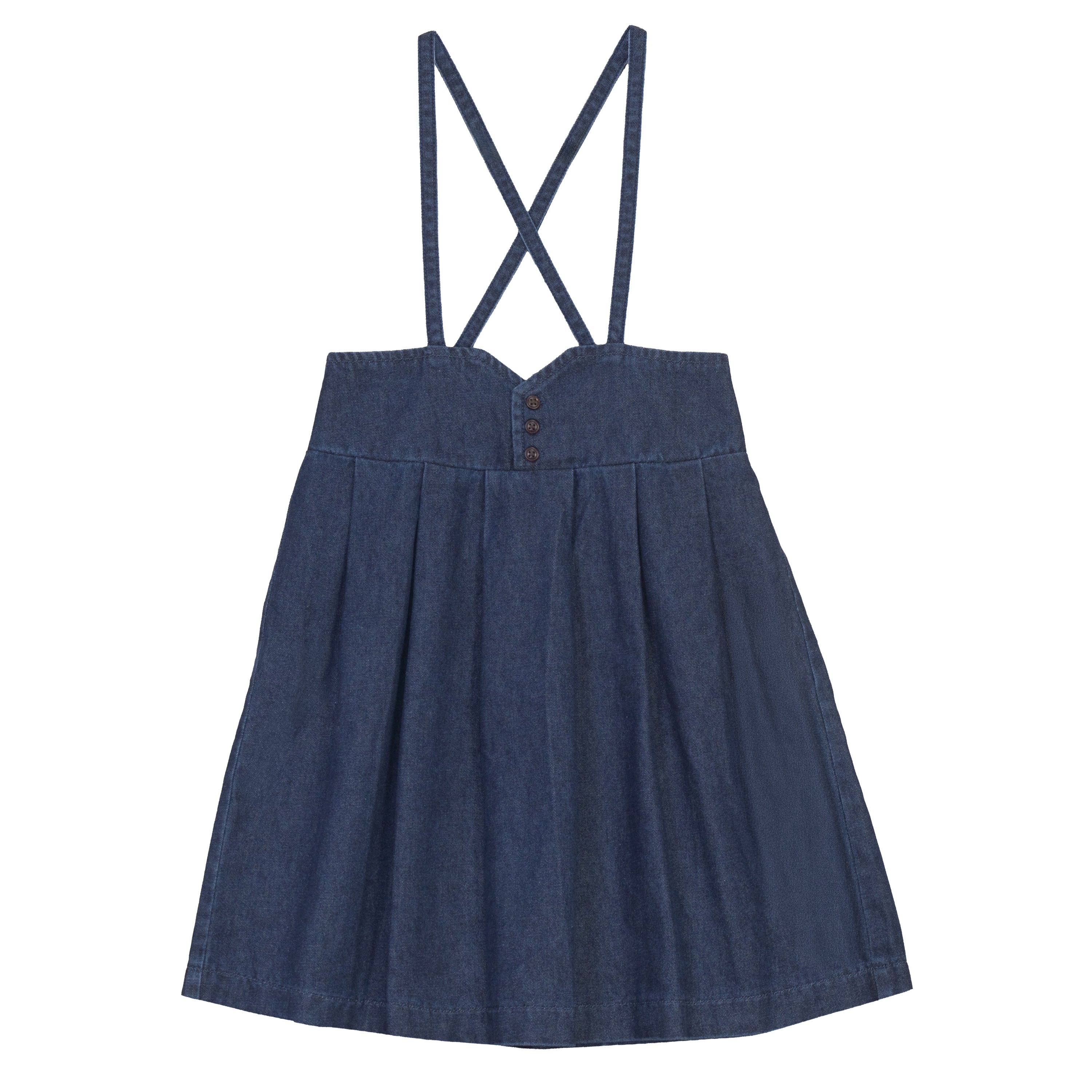 YOKE DETAIL DENIM JUMPER