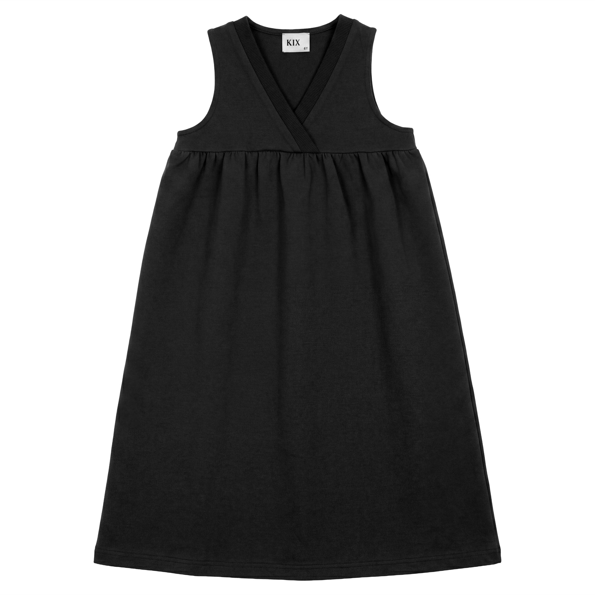 V NECK HIGH WAIST MAXI DRESS WITH T-SHIRT