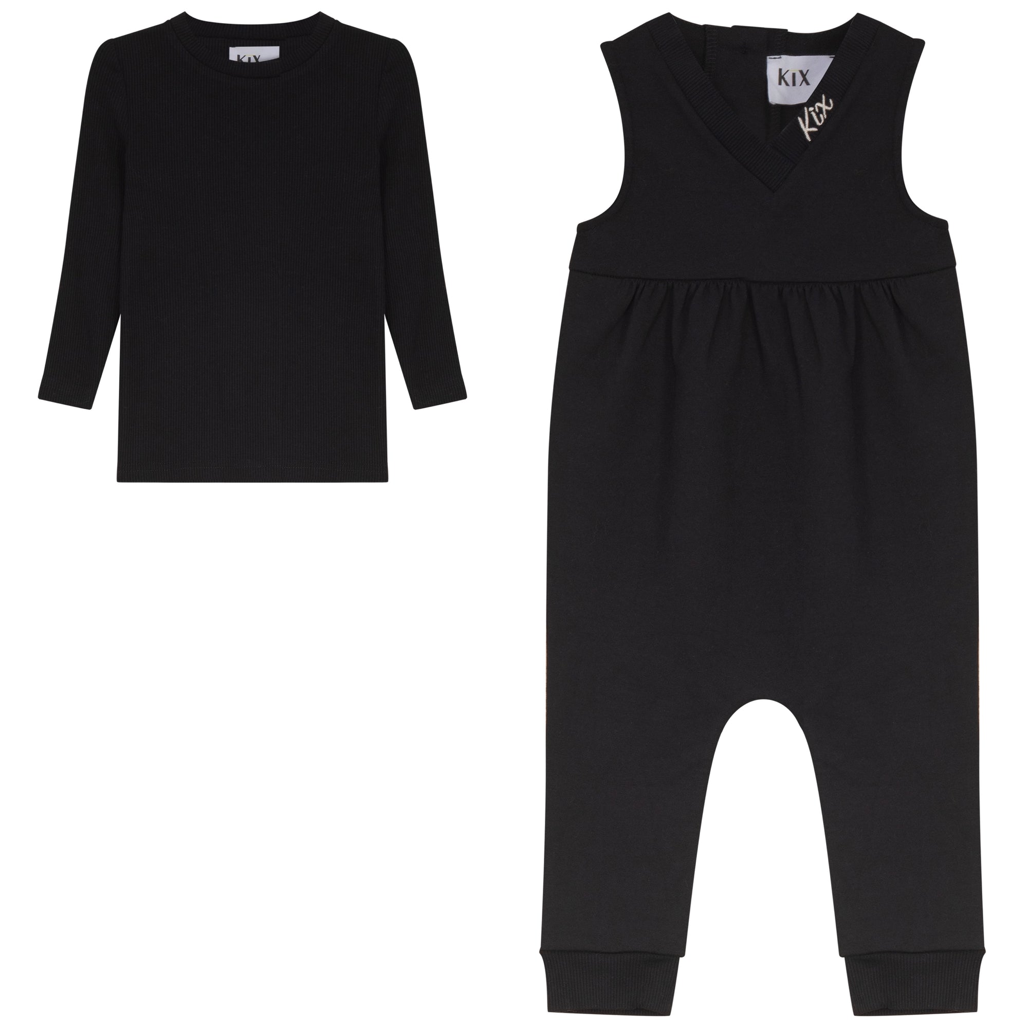 V NECK HIGH WAIST ROMPER WITH T-SHIRT