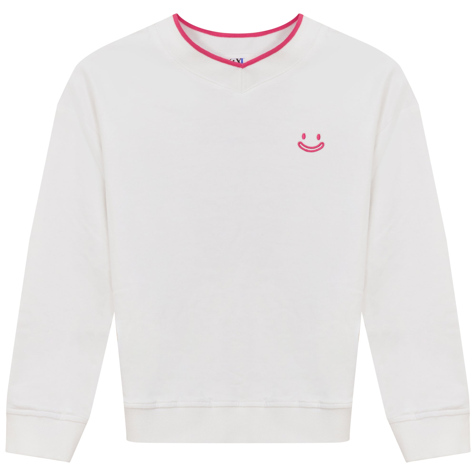 EMBROIDERED EMBLEM SWEATSHIRT