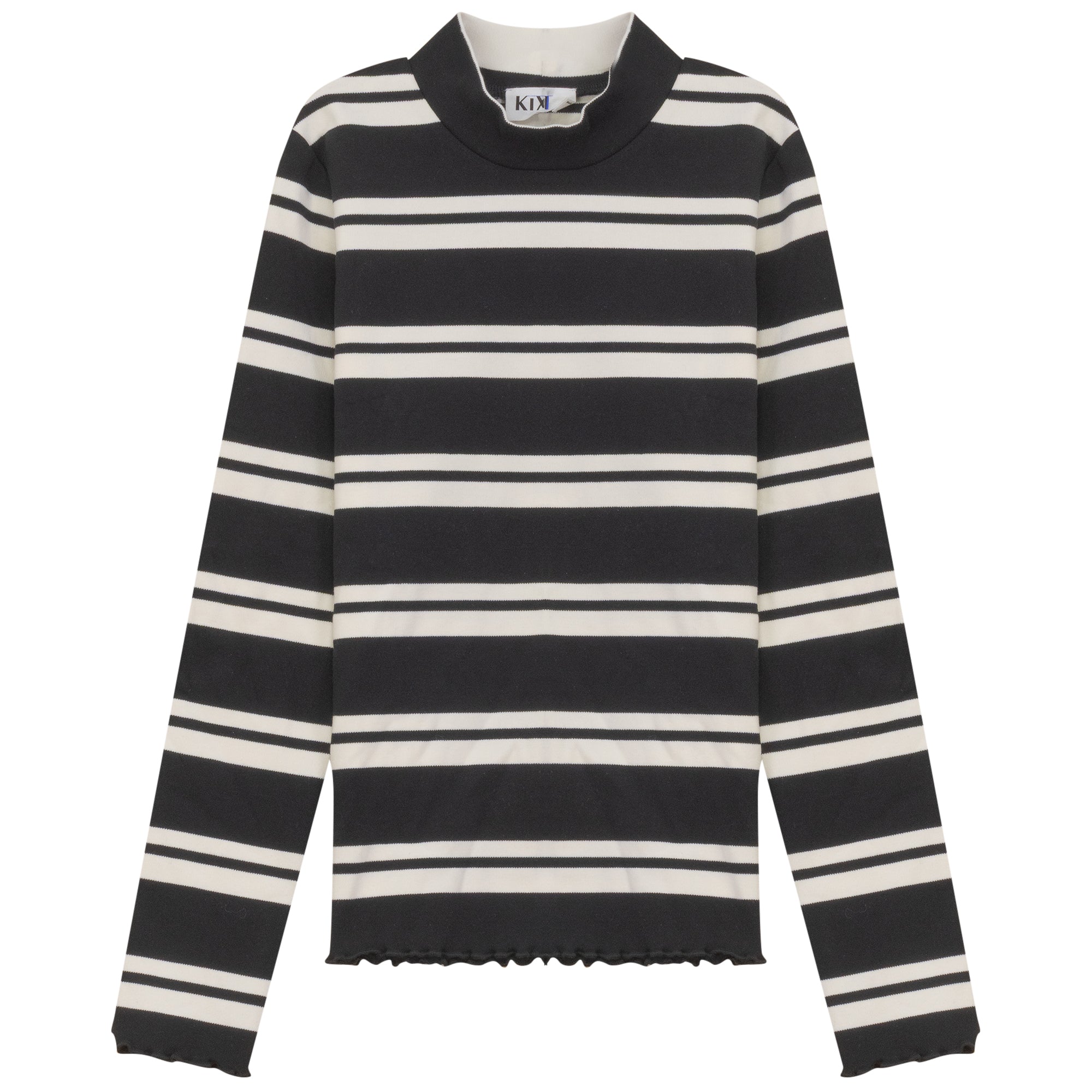 JERSEY MOCK NECK