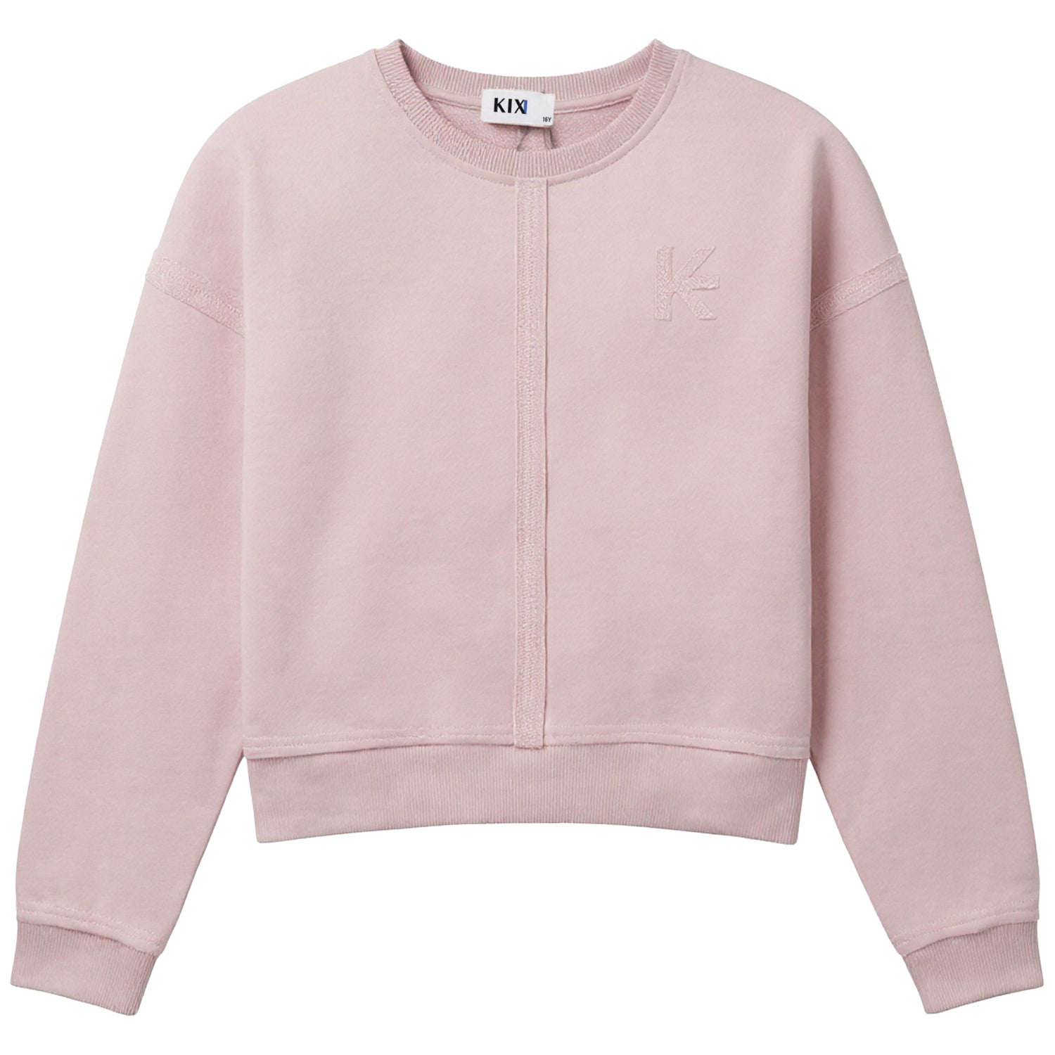 RAW EDGED SWEATSHIRT