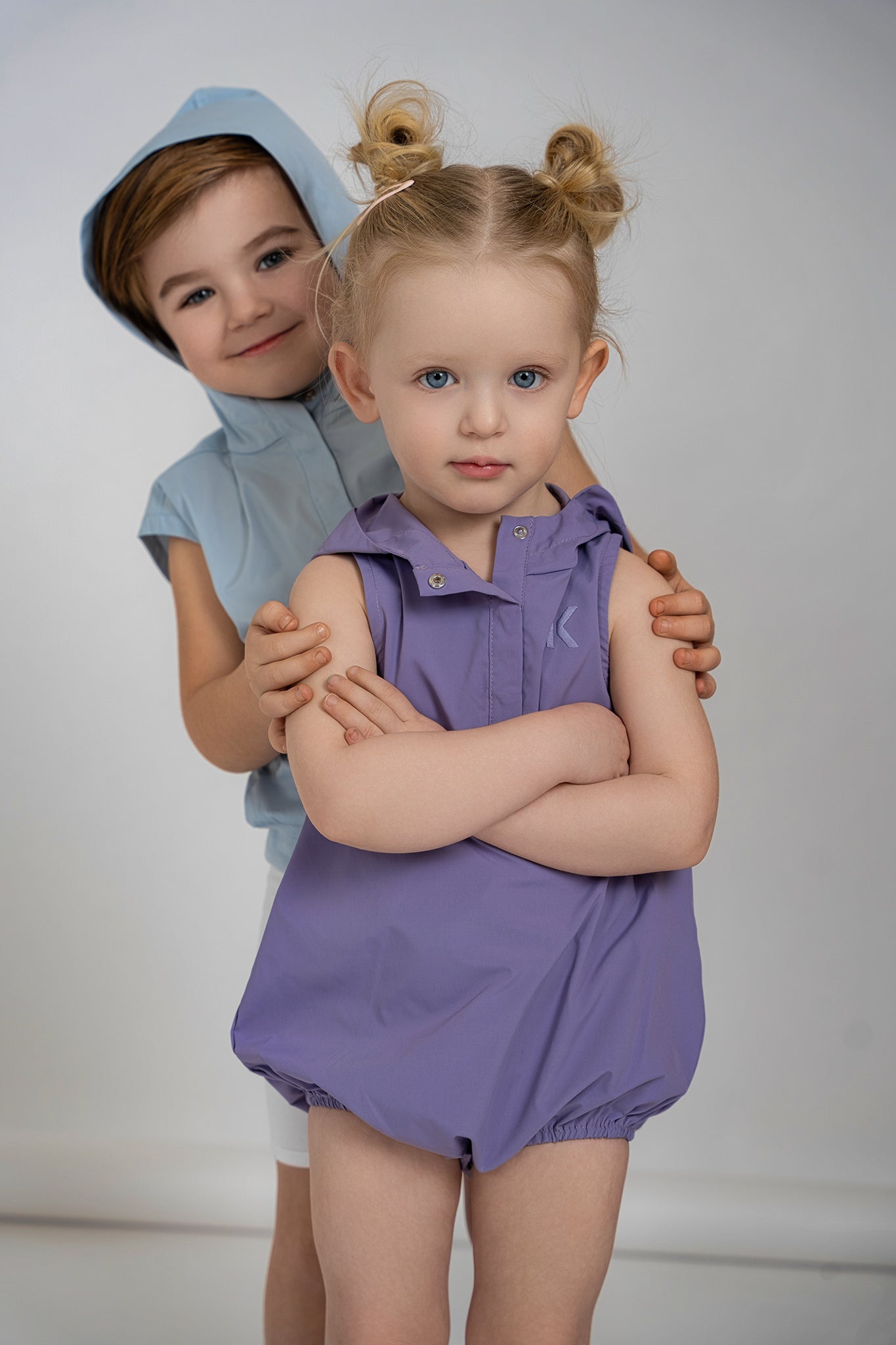 HOODED BUBBLE ROMPER