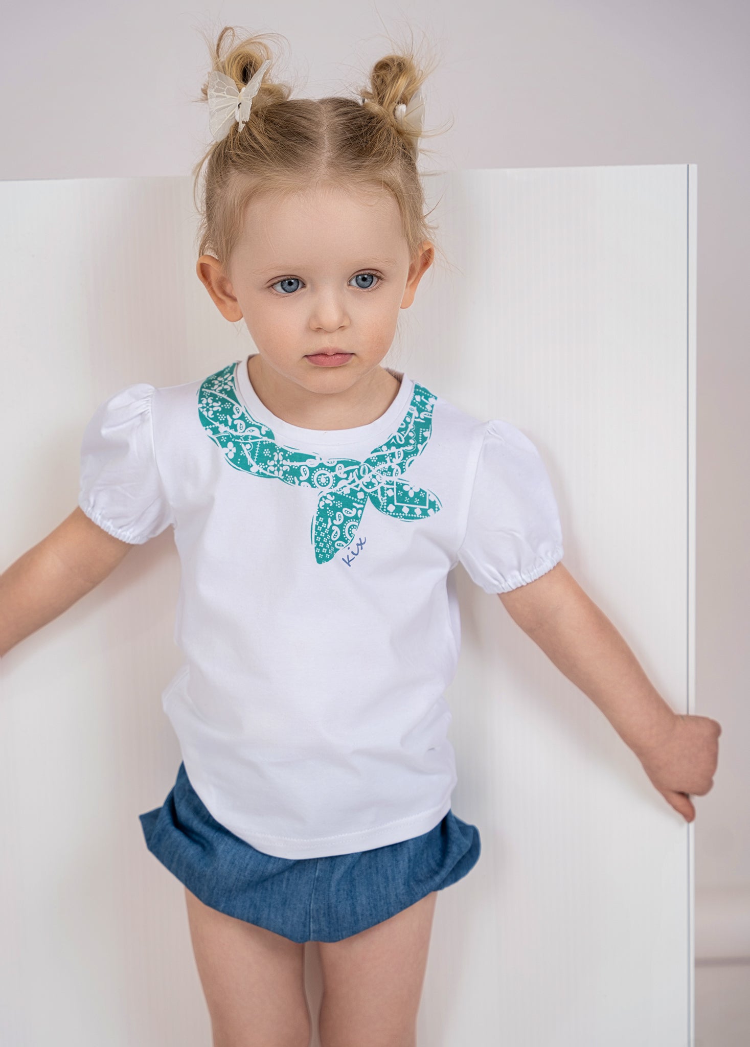 BG PAISLEY DETAIL DENIM SET