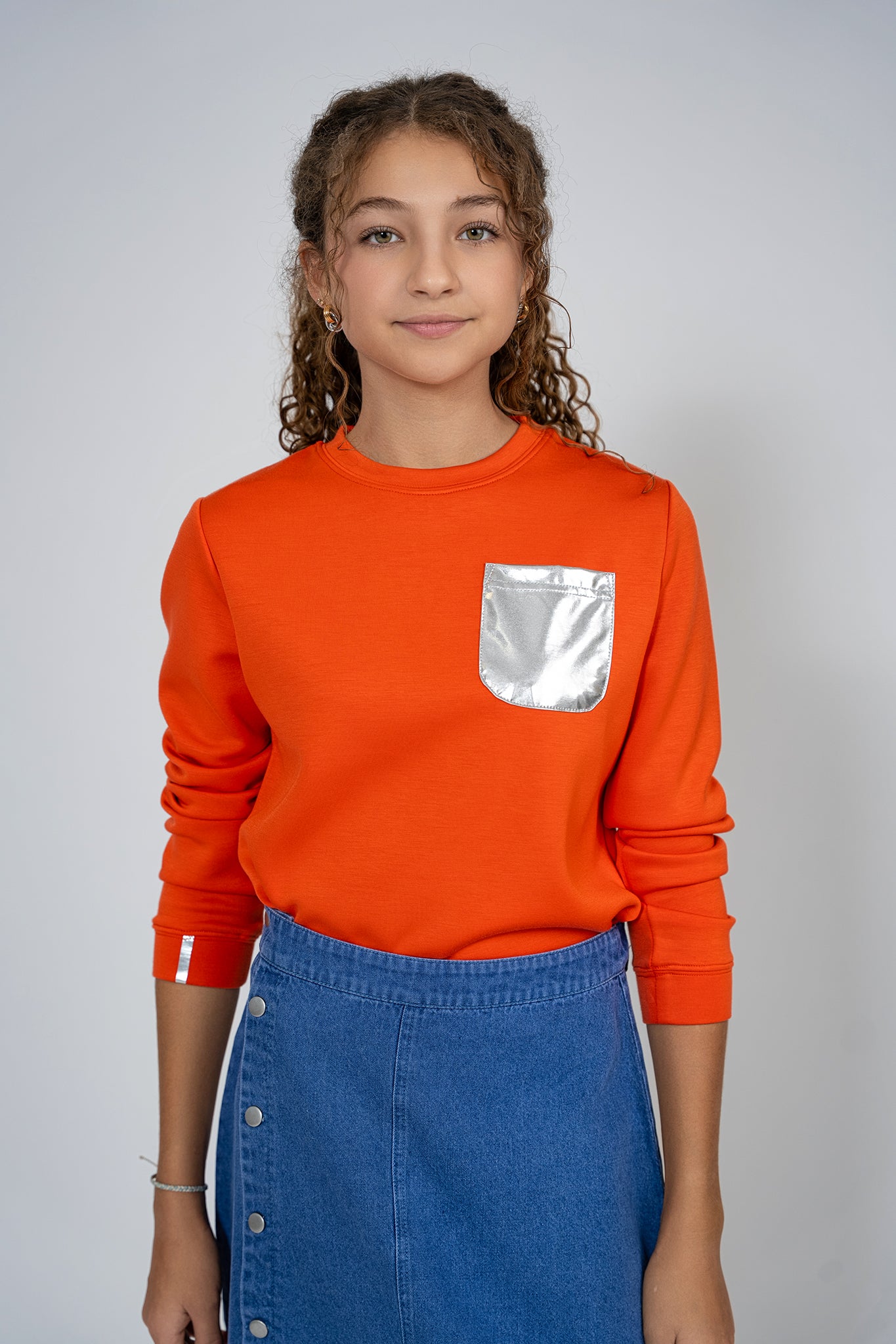 METALLIC POCKET TOP