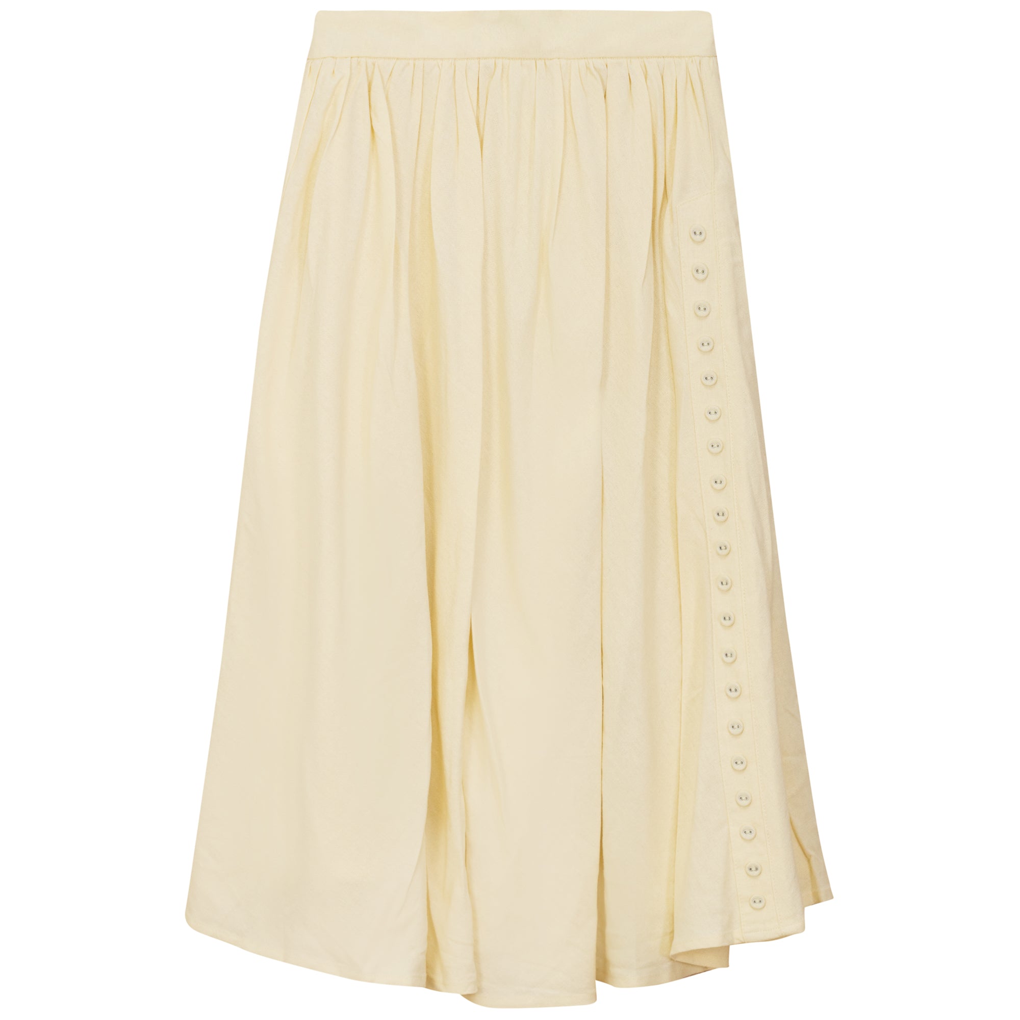 SKIRT WITH SIDE BUTTONS