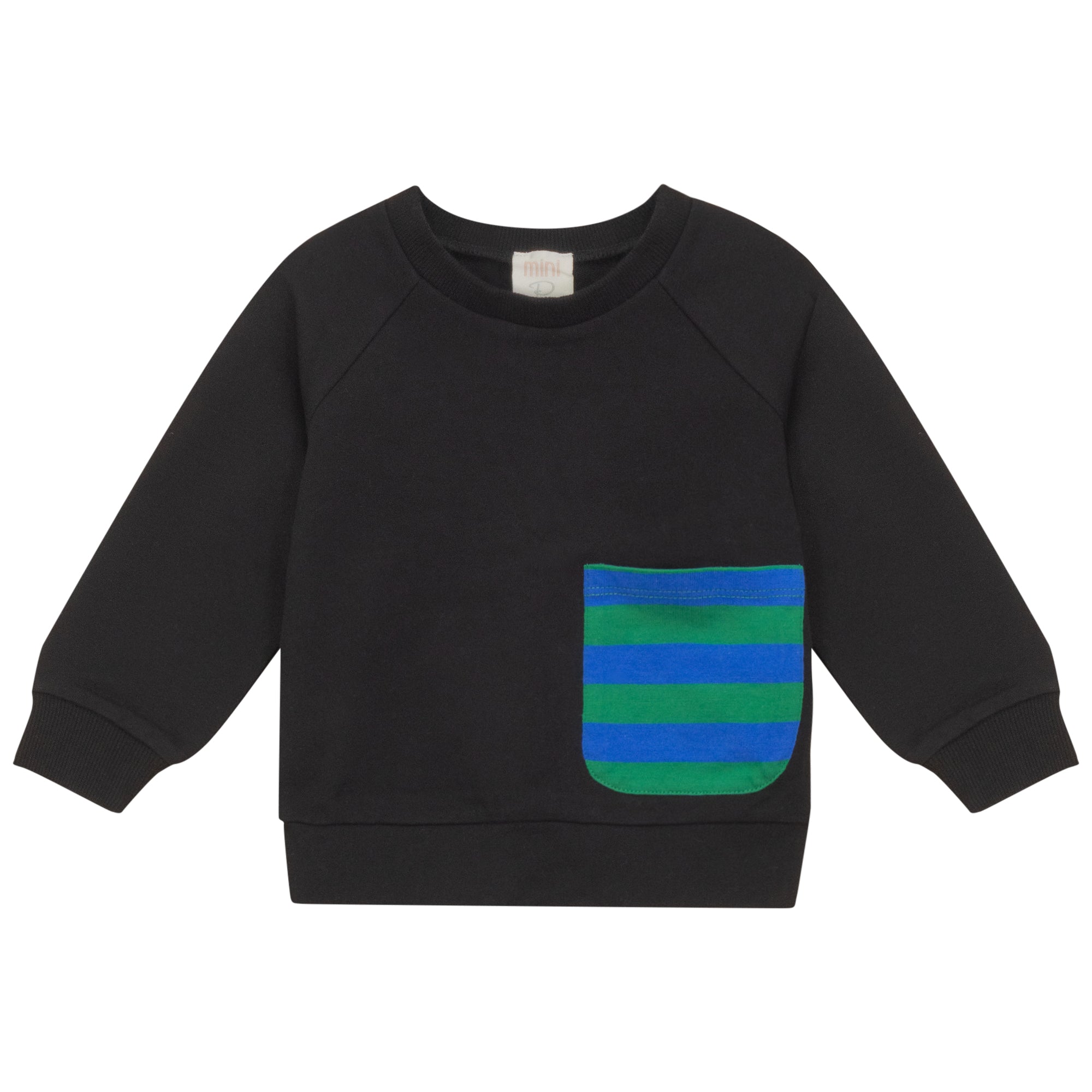STRIPE POCKET SWEATSHIRT - 14Y