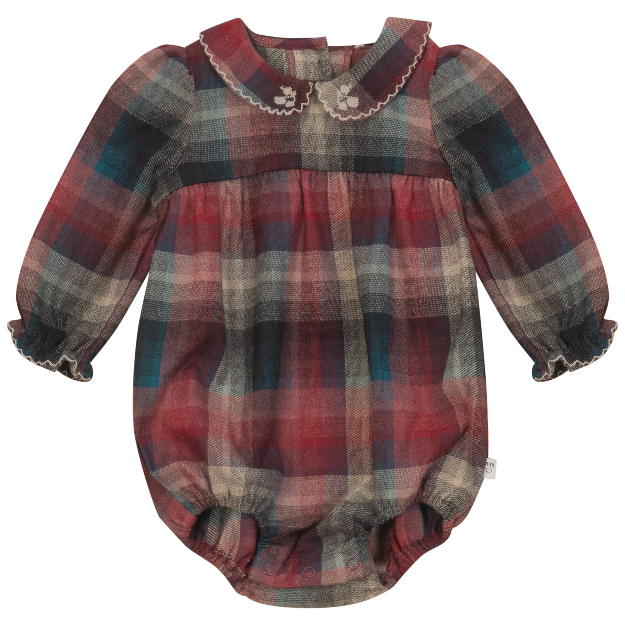 PLAID ROMPER