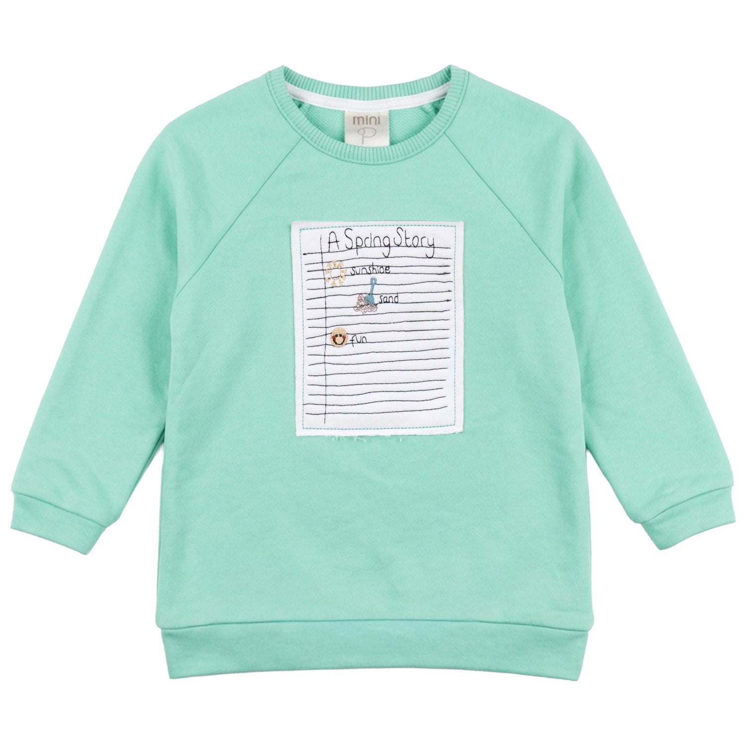 SPRING APPLIQUE SWEATDRESS