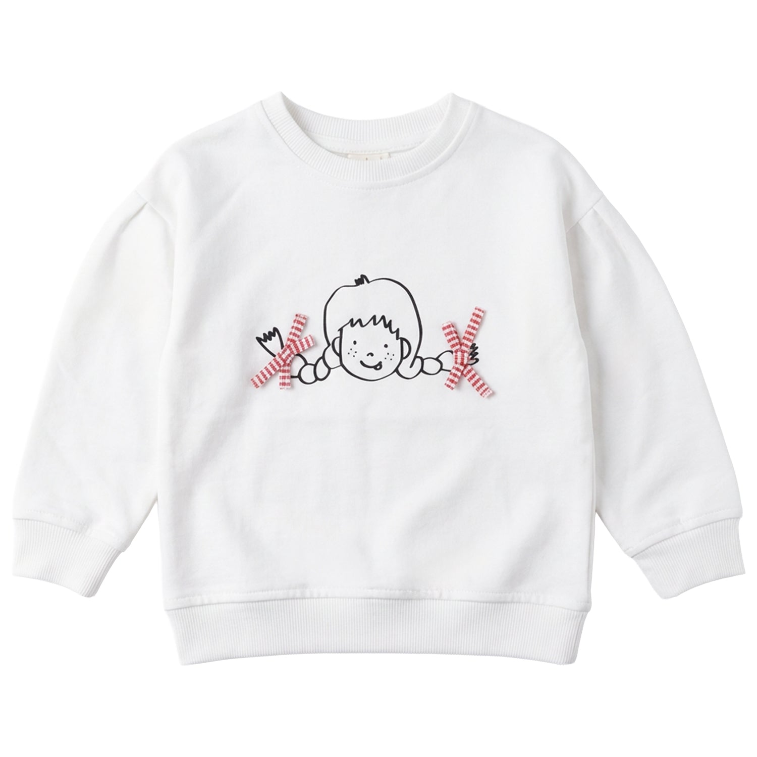 GIRL PRINT SWEATSHIRT