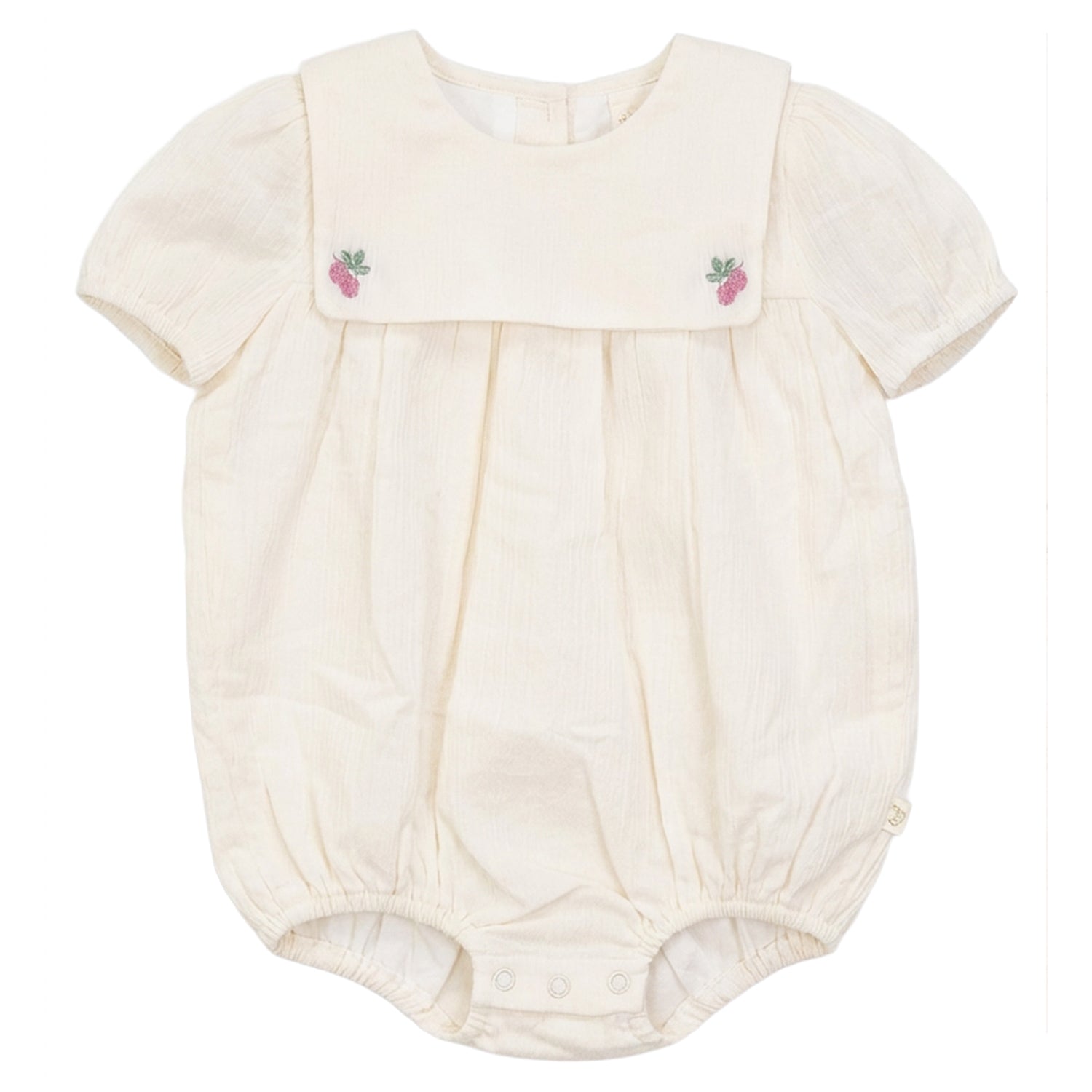 EMBROIDERED DETAIL ROMPER BG