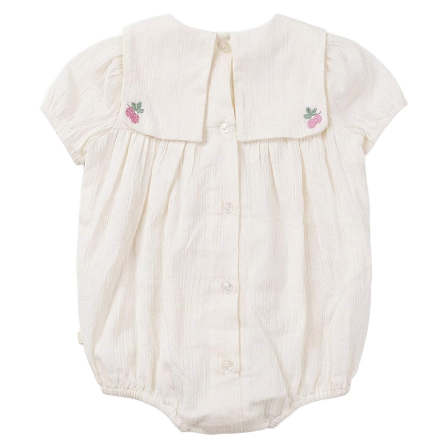 EMBROIDERED DETAIL ROMPER BG