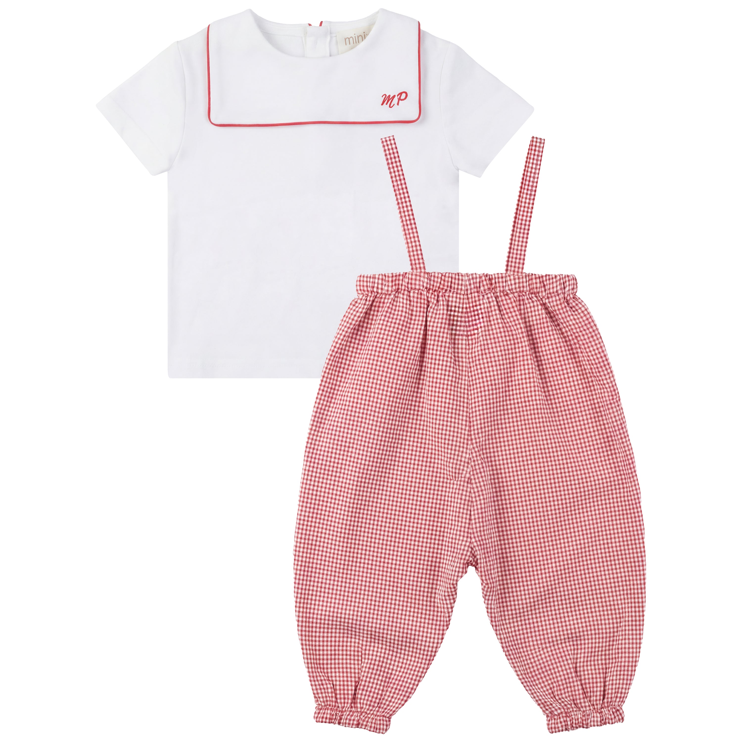 GINGHAM RUFFLE EDGE BLOOMER