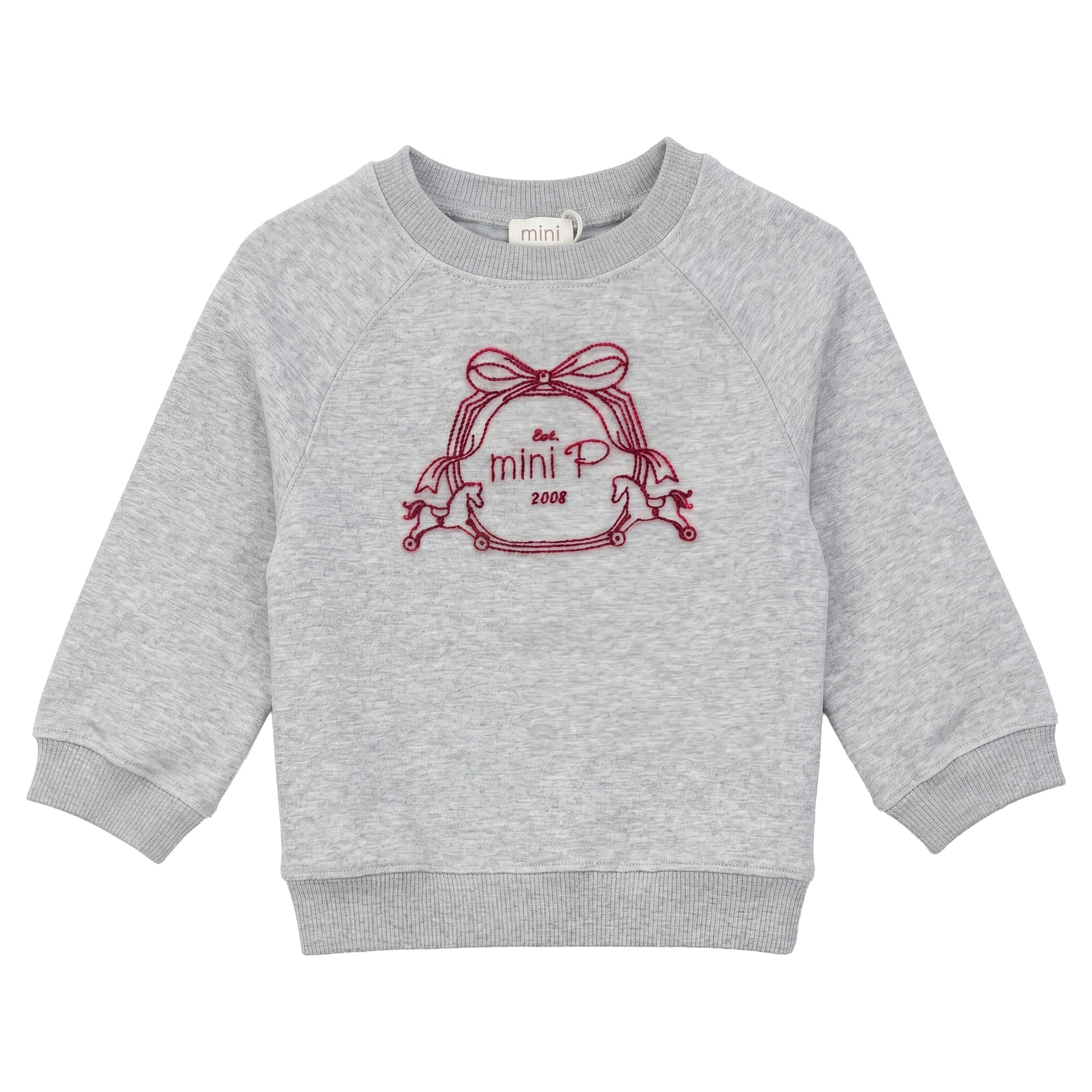 VELVET EMBLEM SWEATSHIRT