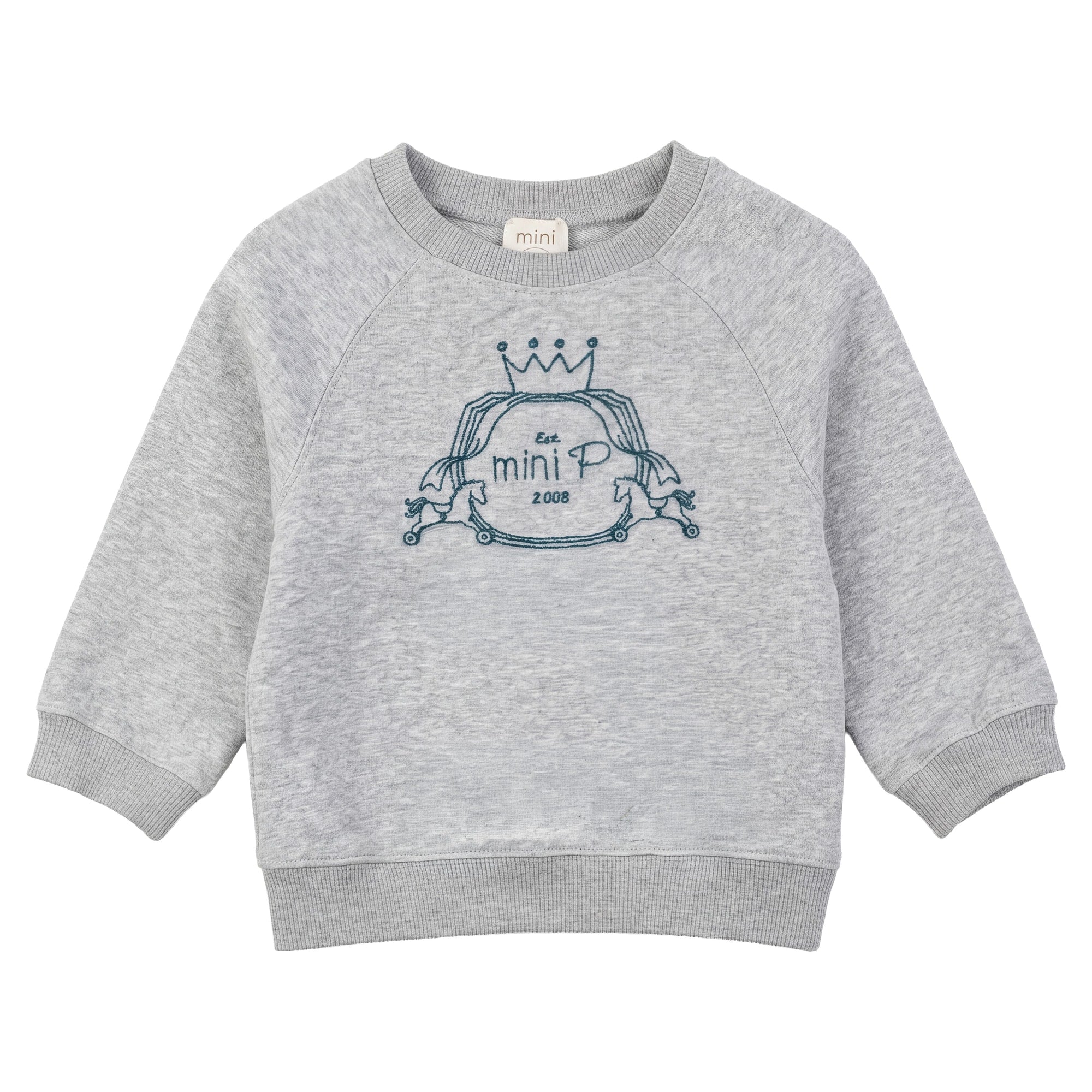 VELVET EMBLEM SWEATSHIRT