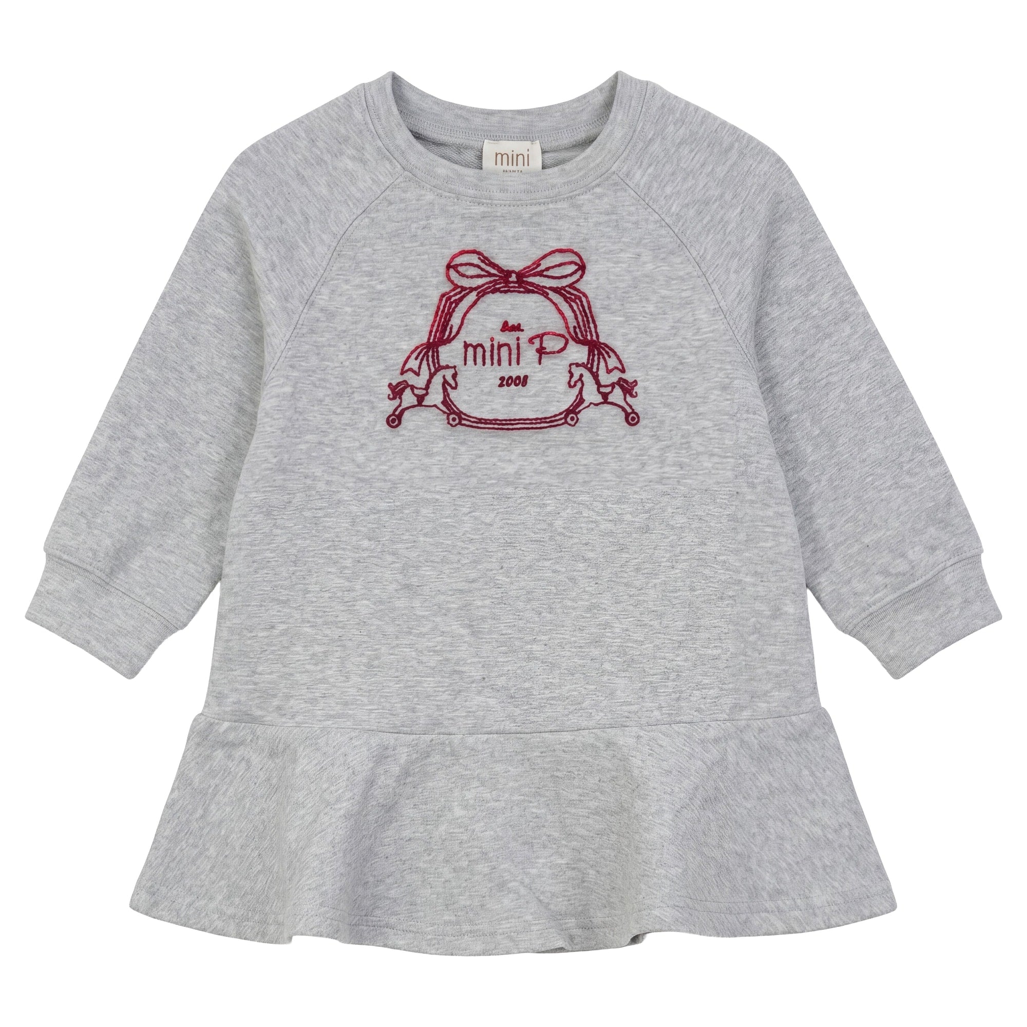 VELVET EMBLEM SWEATDRESS