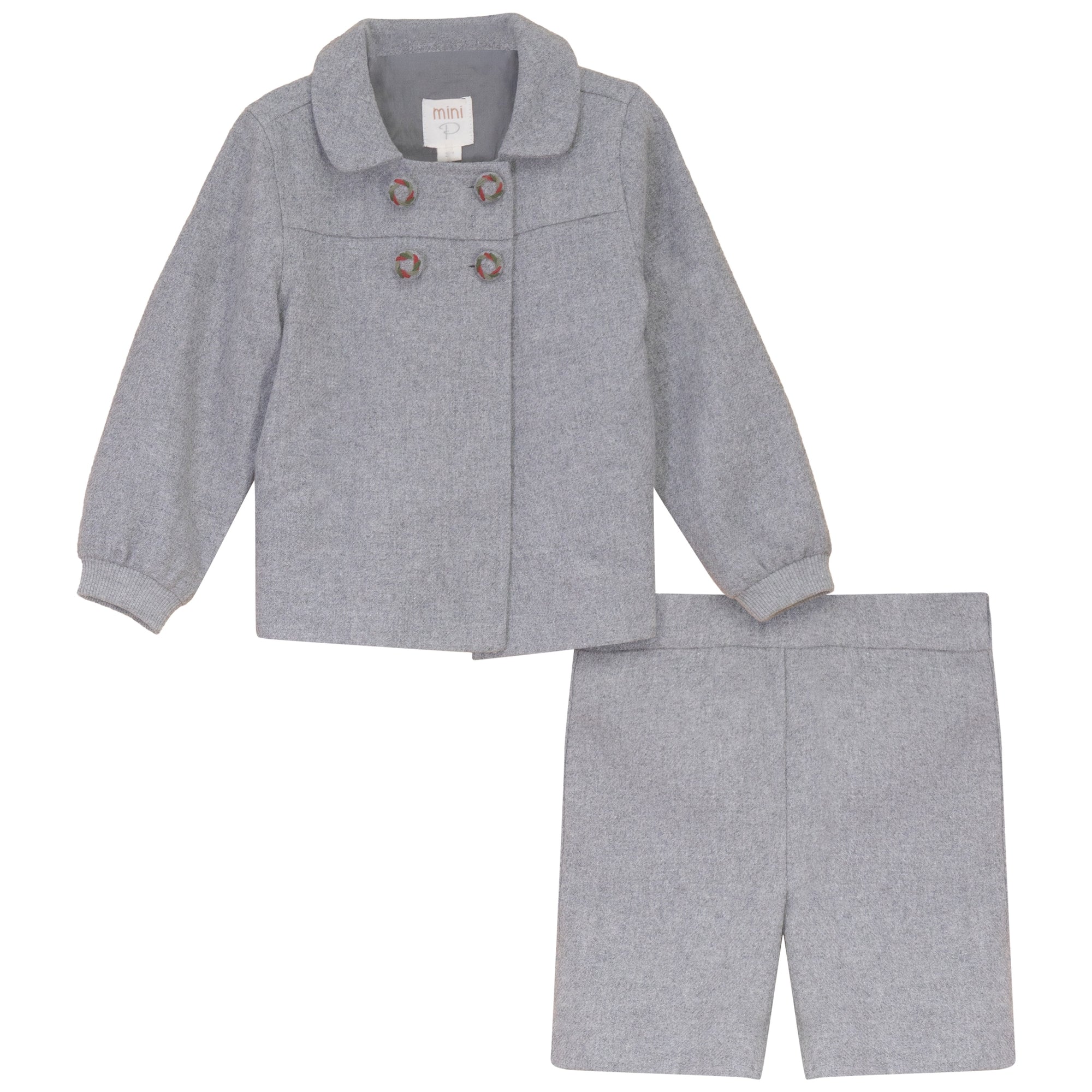 WOOL BUTTON DETAIL SET