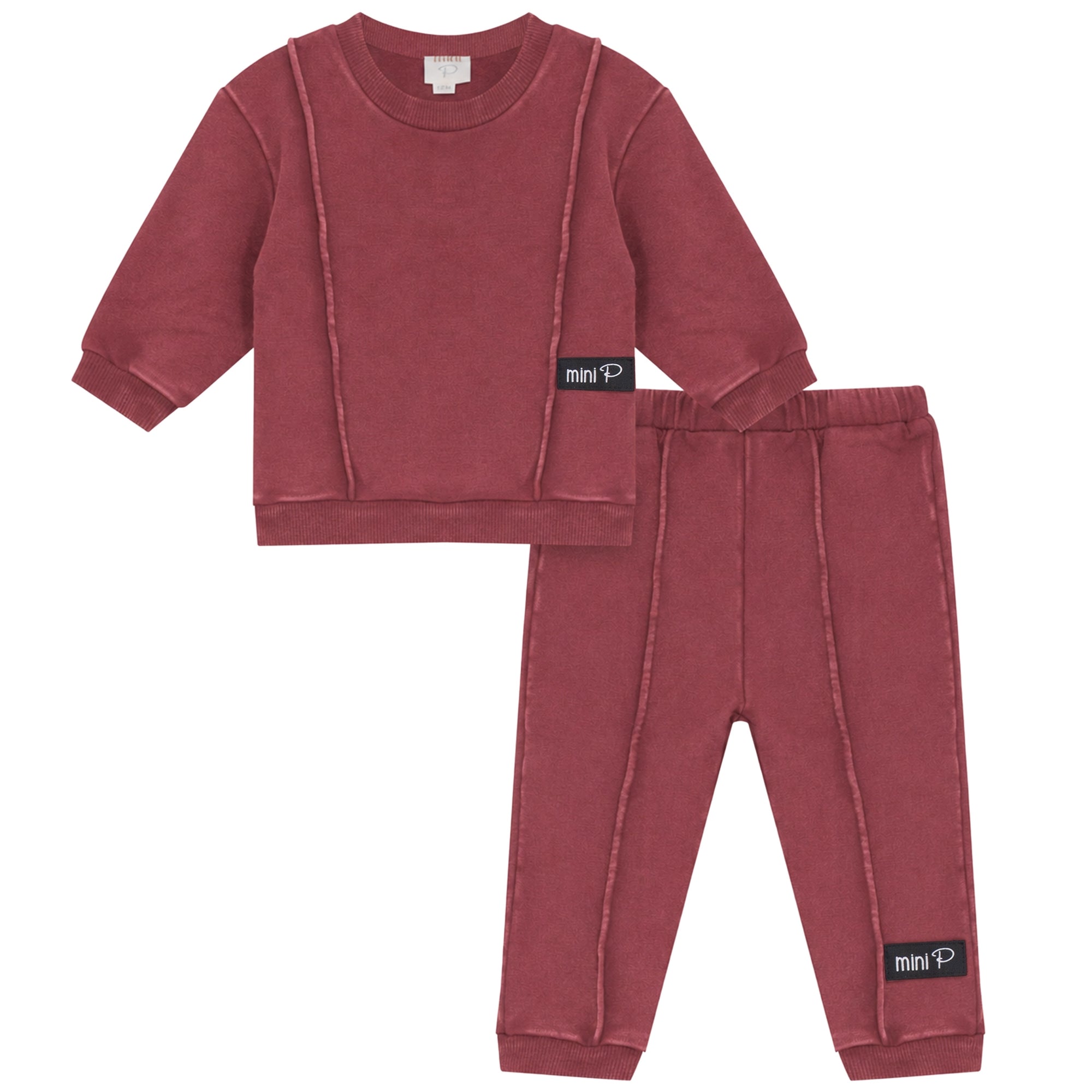 WASHED SWEATSHIRT SET