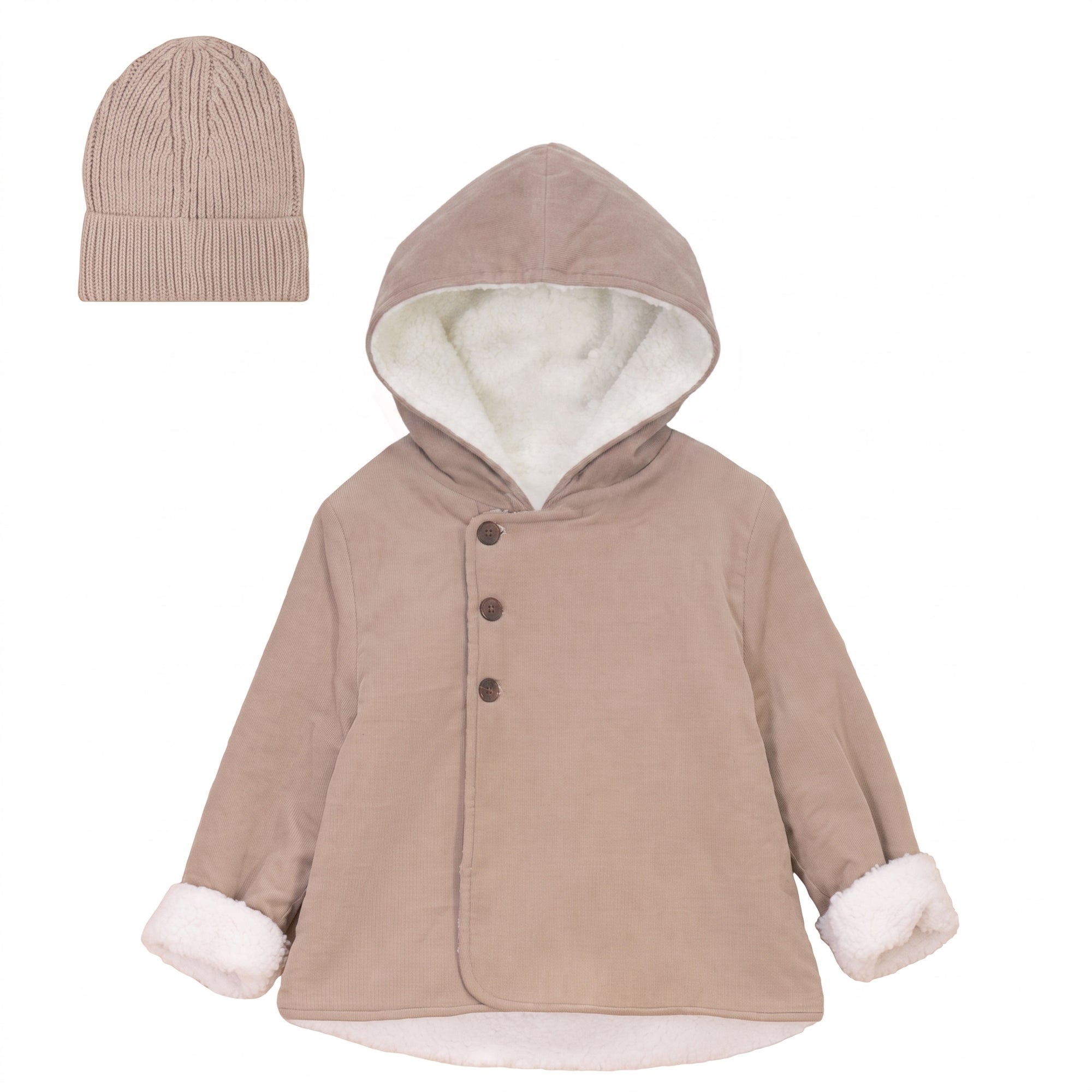 SHERPA LINED JACKET AND HAT