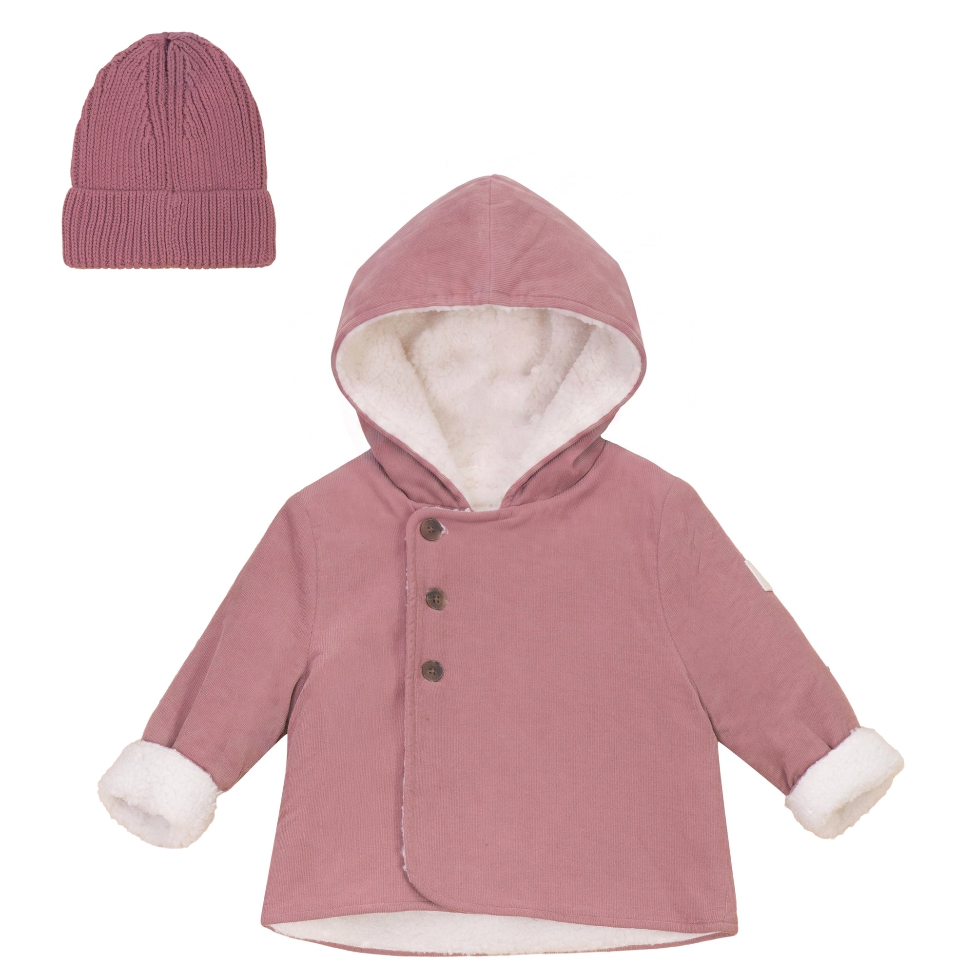 SHERPA LINED JACKET AND HAT