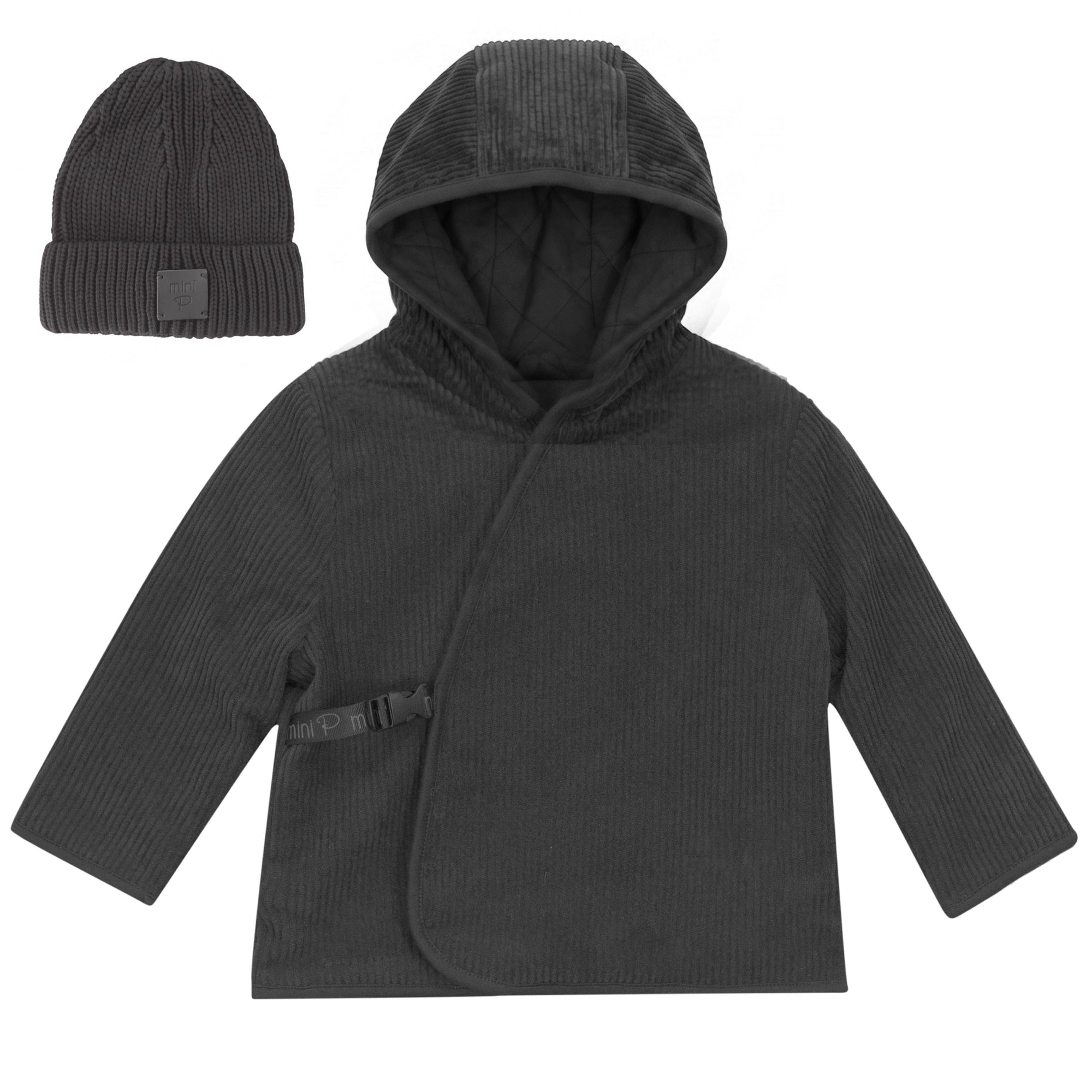 CHUNKY CORDUROY JACKET AND HAT
