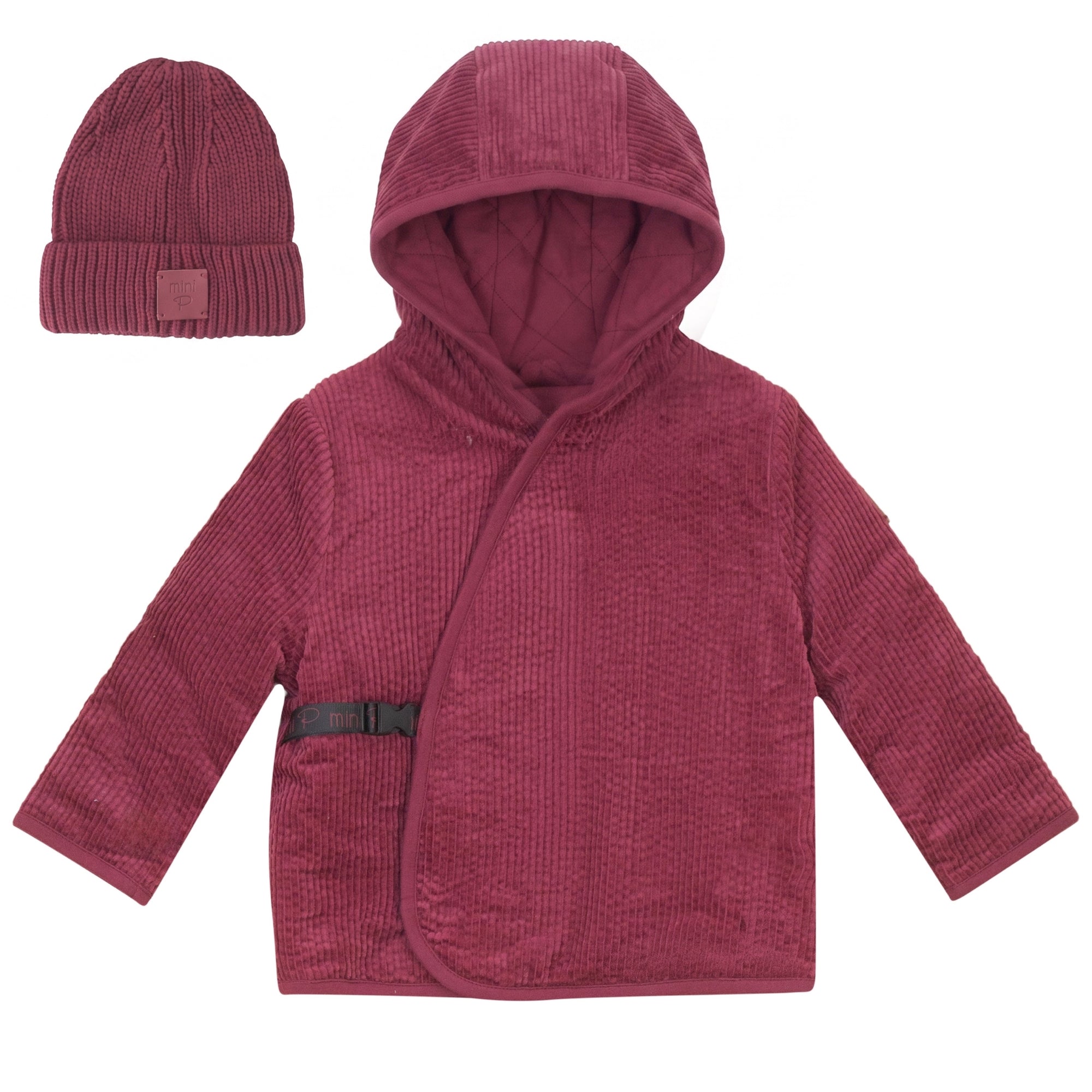 CHUNKY CORDUROY JACKET AND HAT
