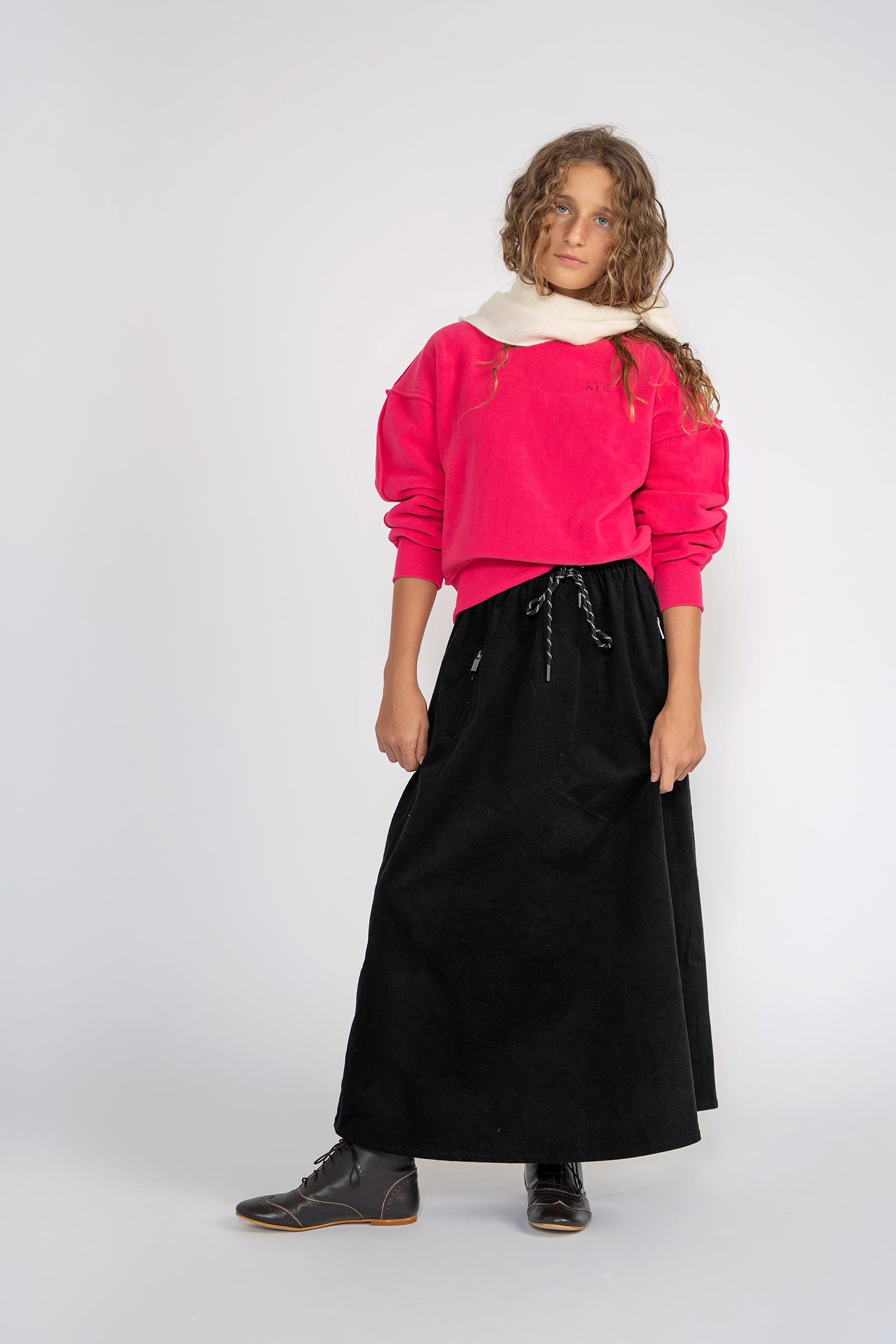 ZIPPER POCKET FULL SKIRT